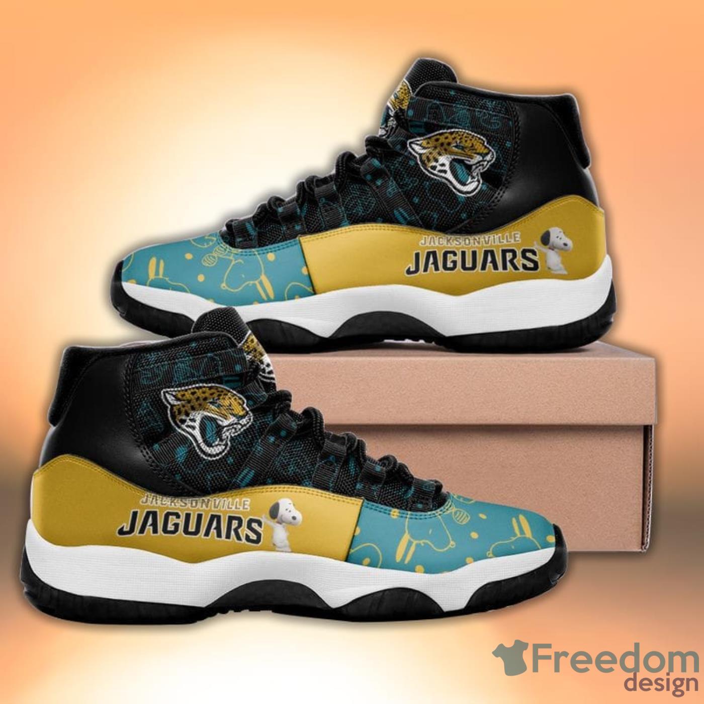 Jacksonville Jaguars NFL Air Jordan 11 Sneakers