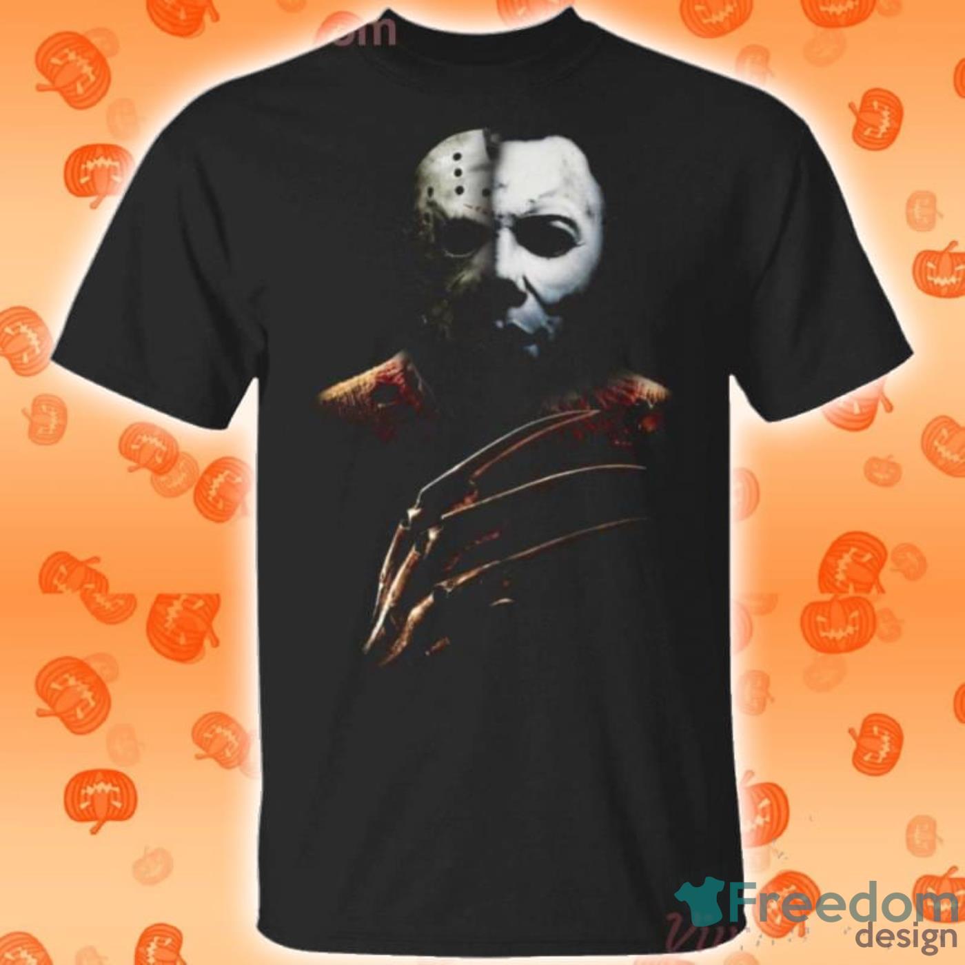 Friday The 13th Jason Voorhees Orange Baseball Jersey