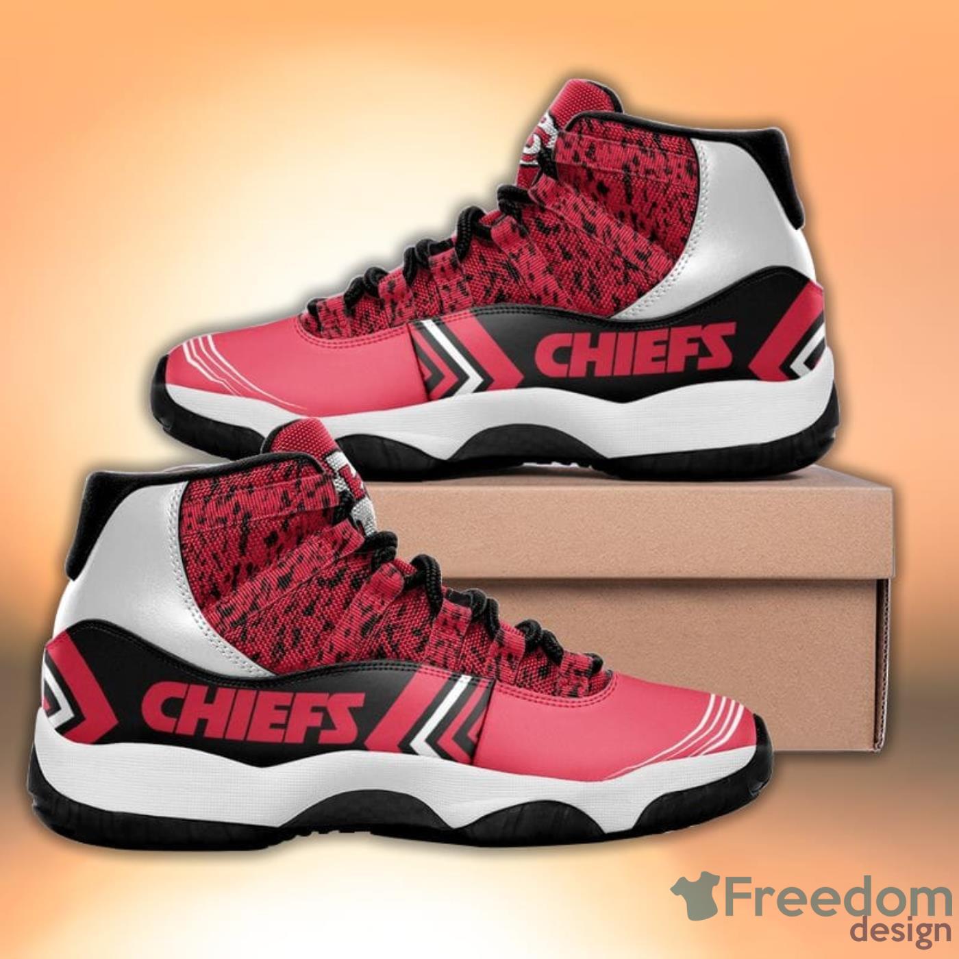 Kansas City Chiefs Air Shoes Sneakers For Fans - Freedomdesign