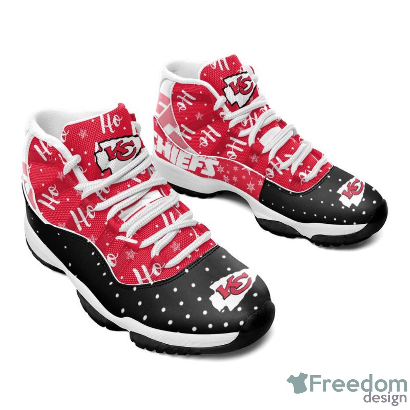 Kansas City Chiefs Air Jordan 13 Sneakers Nfl Custom Sport Shoes -  Freedomdesign