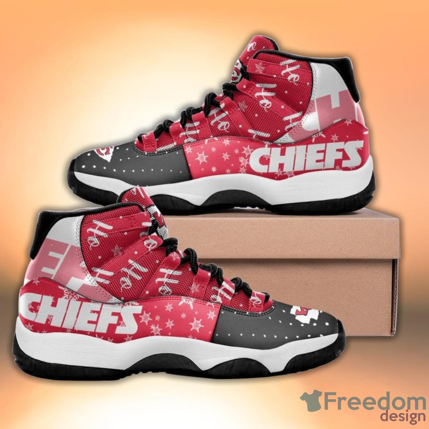 HOT Kansas City Chiefs shoes Custom Air Force Sneakers for fans