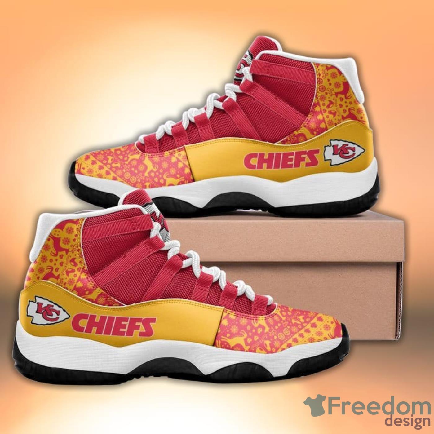 Kansas City Chiefs Pattern Galaxy Style Sneaker Air Jordan 11 Shoes -  Freedomdesign