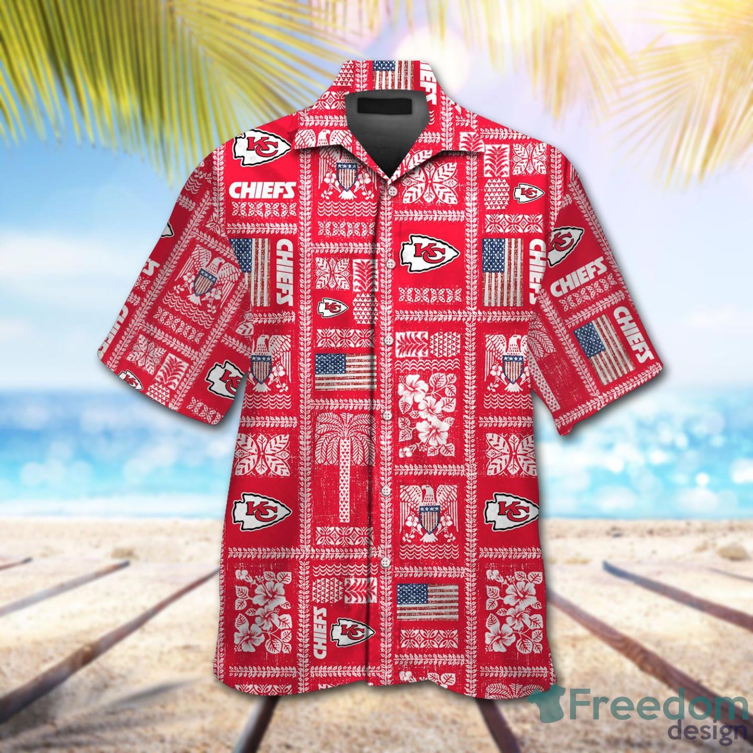 Kansas City Chiefs Simpsons Custom Name Hawaiian Shirt