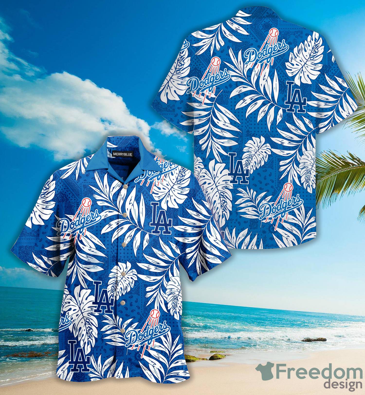 Los Angeles Dodgers Aloha Hawaiian Shirt For Fans - Freedomdesign