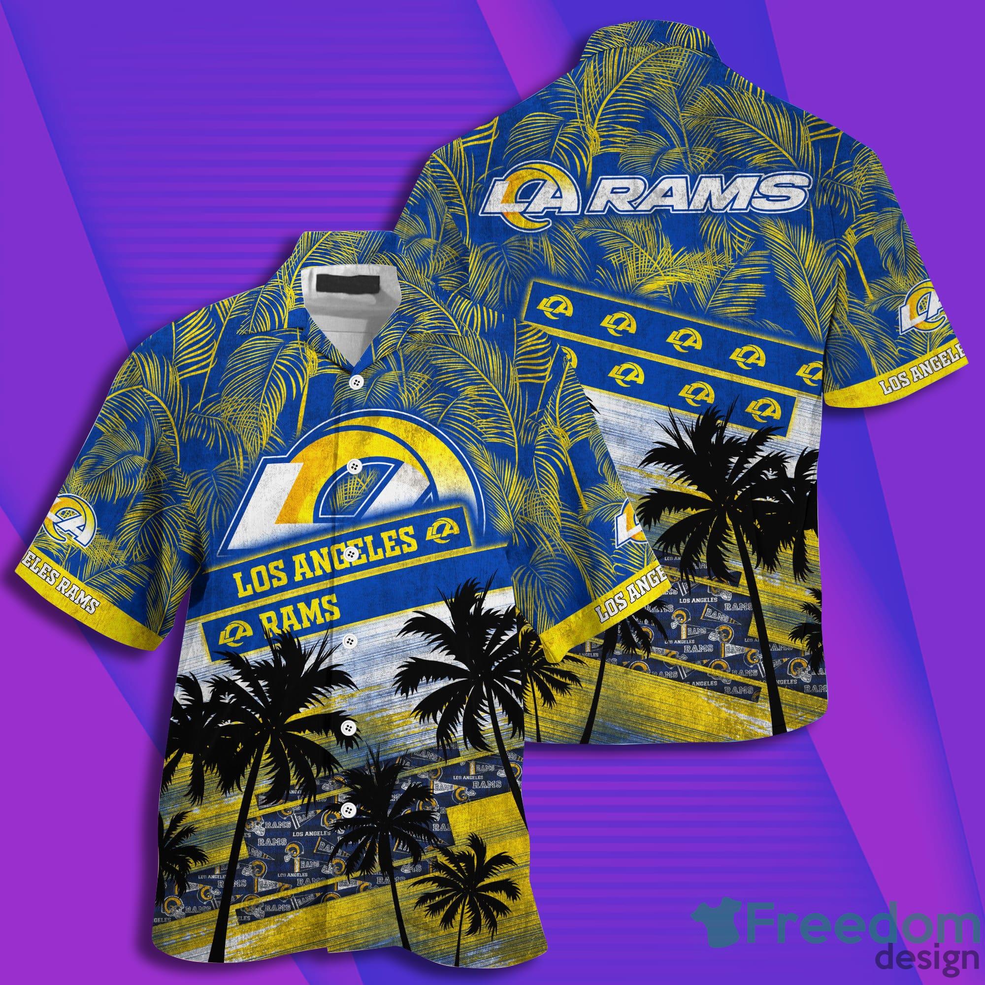 Los Angeles Rams NFL Hawaiian Shirt Star Pattern Best Trend Summer Gift