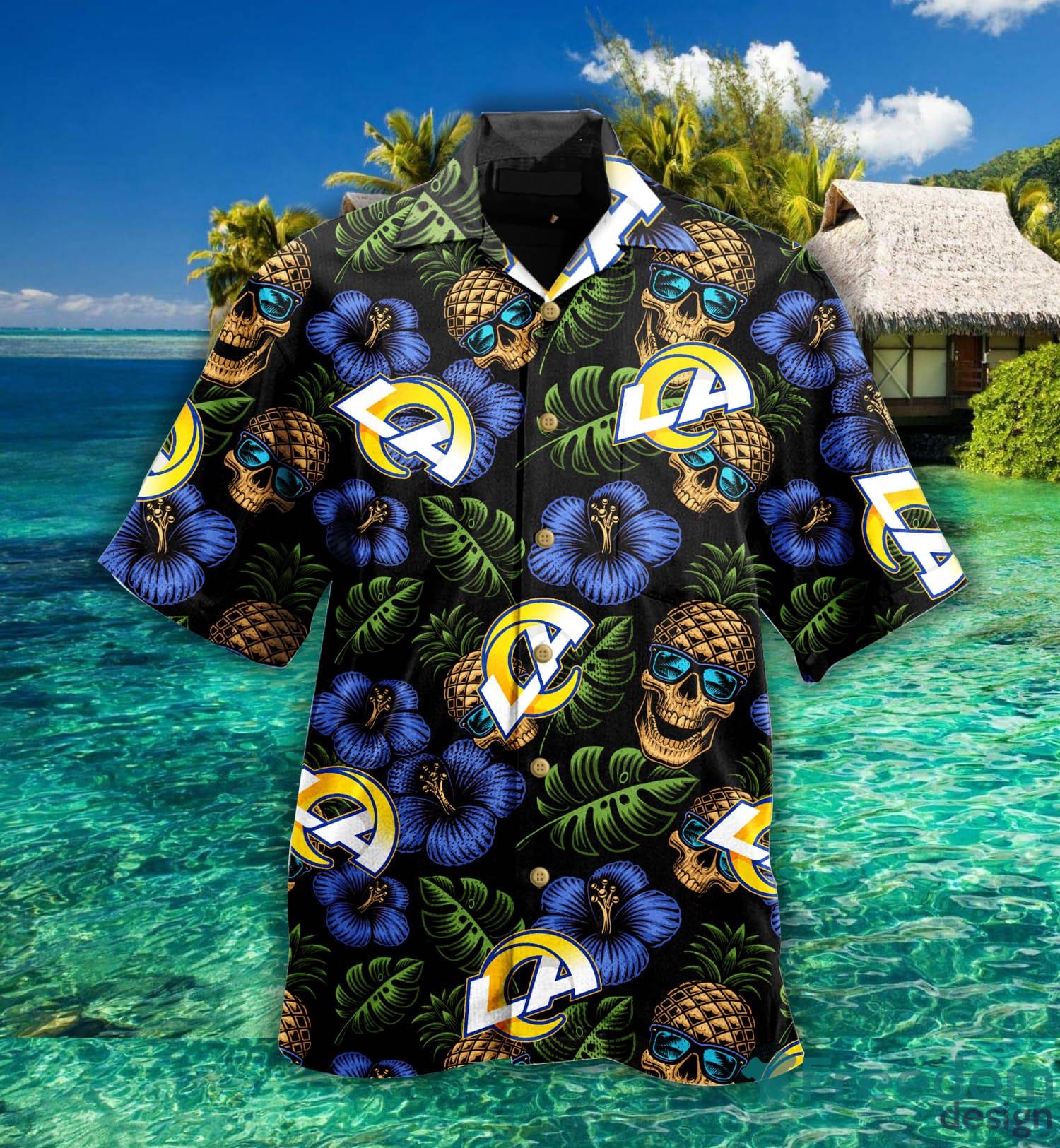 Los Angeles Rams Nfl Pineapple Hawaiian Shirt For Fans - Freedomdesign