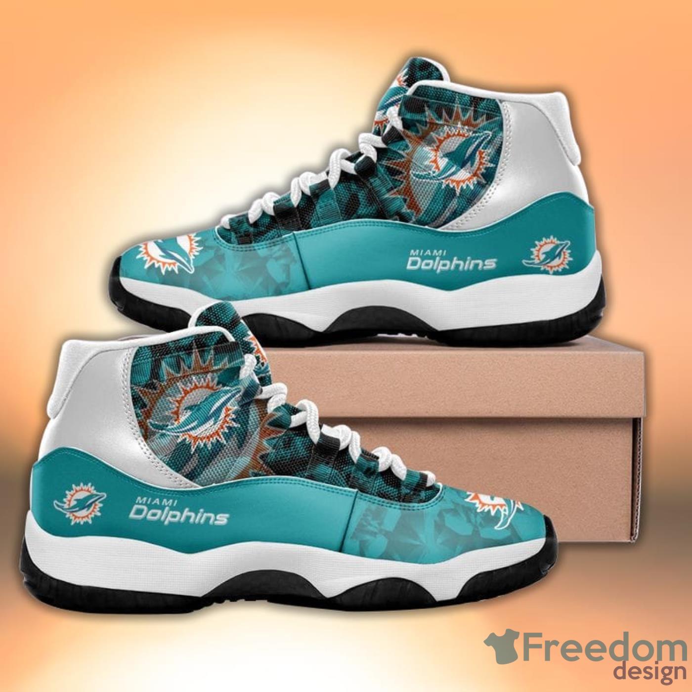 Miami Dolphins New Air Jordan 11 Shoes