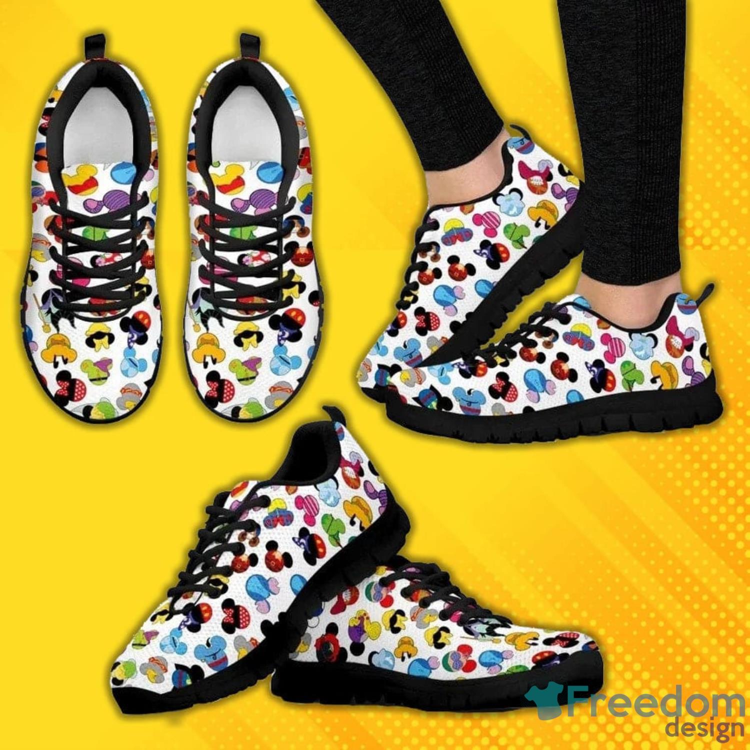 Mickey Head Icon Disney Sneakers Men Women Product Photo 1 Mickey Head Icon Disney Sneakers Men Women Product Photo 1