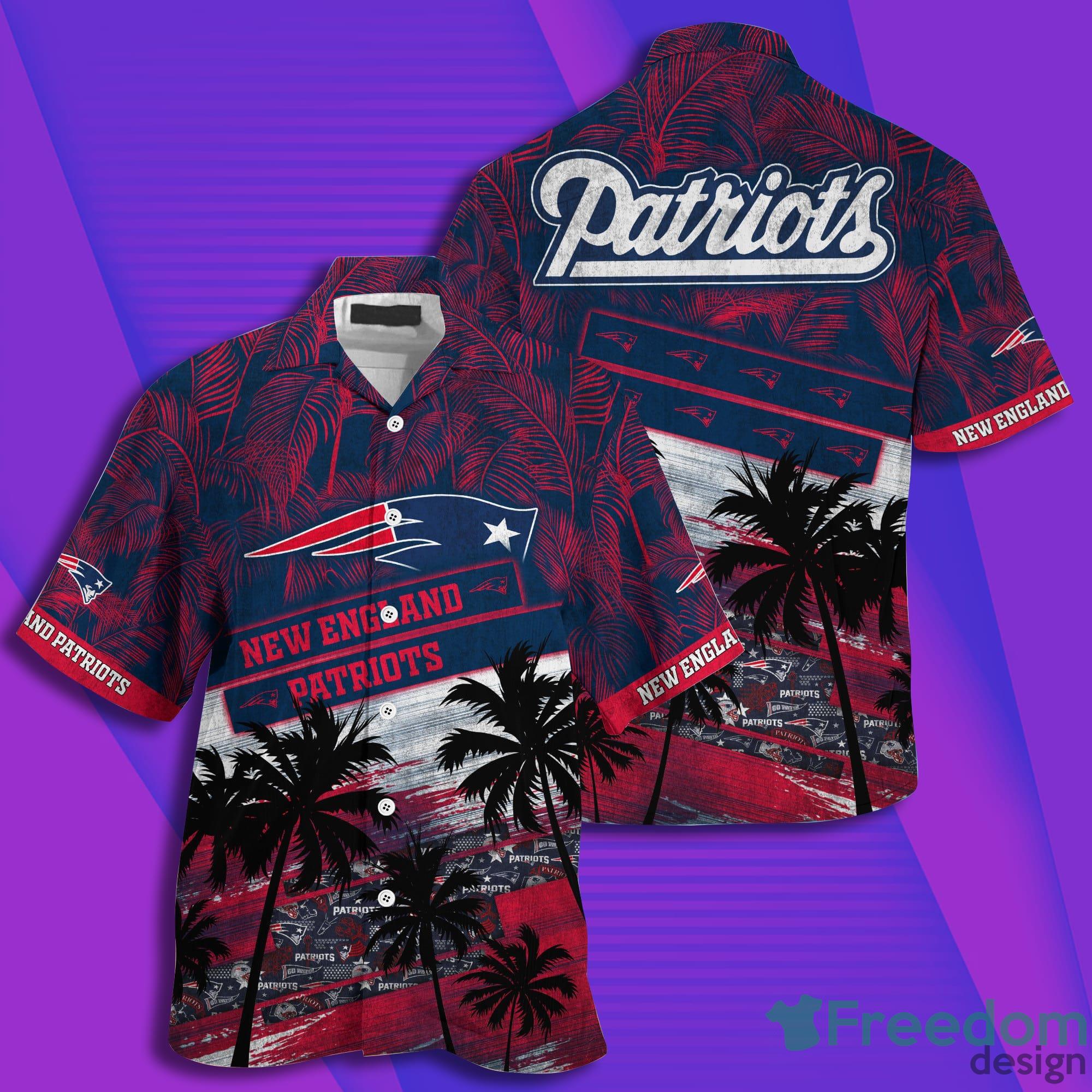 New England Patriots NFL Flower Hawaiian Shirt Great Gift For Fans -  Freedomdesign