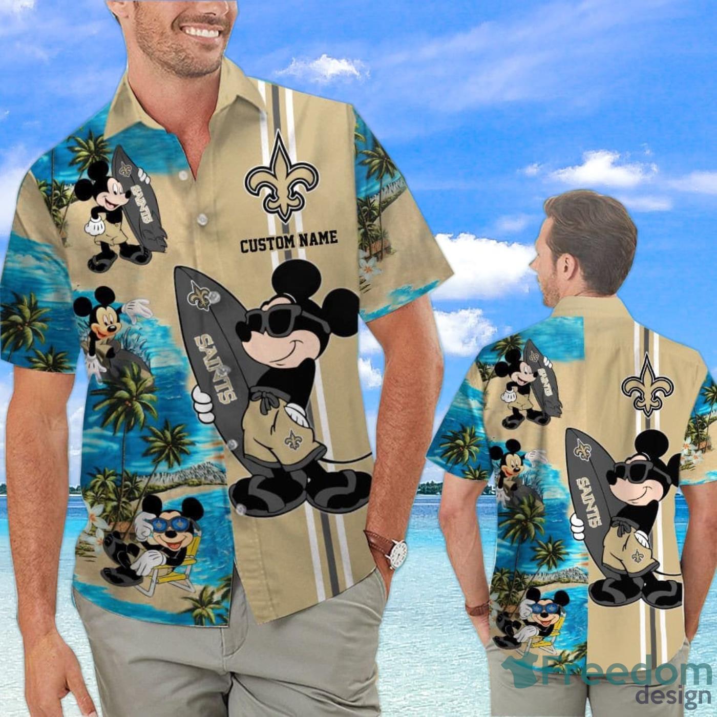 Saints Hawaiian Shirt New Orleans Saints Cool Custom Hawaiian