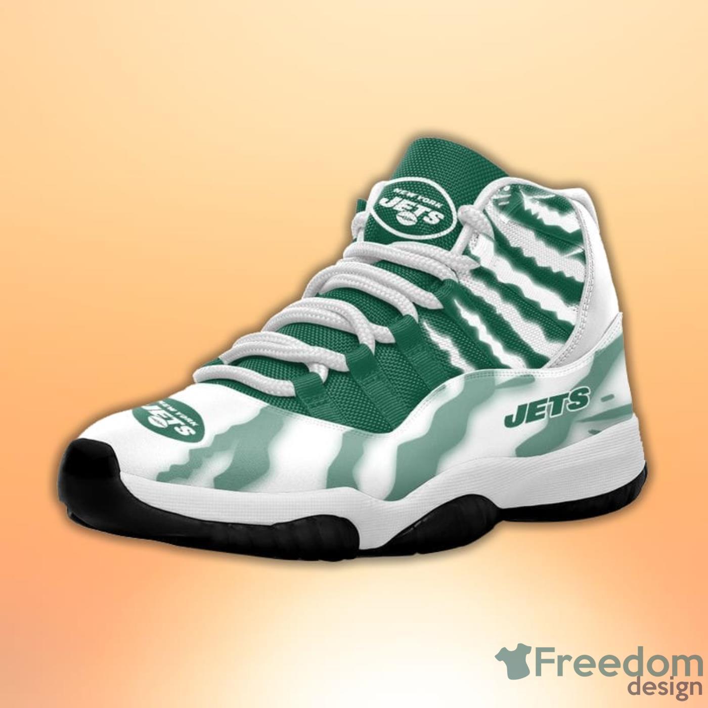 New York Jets NFL Air Jordan 11 Sneakers Shoes Gift For Fans - Freedomdesign