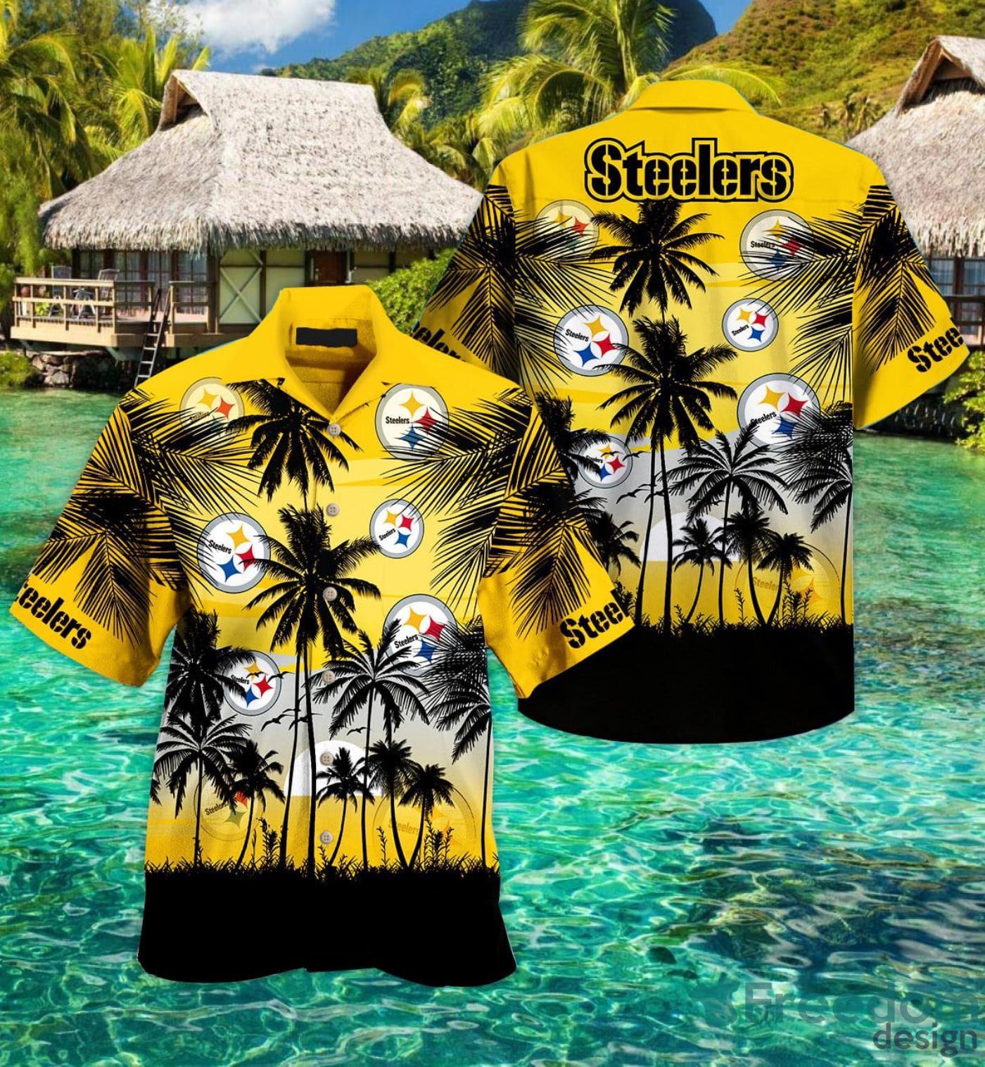 Pittsburgh Steelers NFL Sport Team Custom Name Hawaiian Shirt For Fans -  Freedomdesign