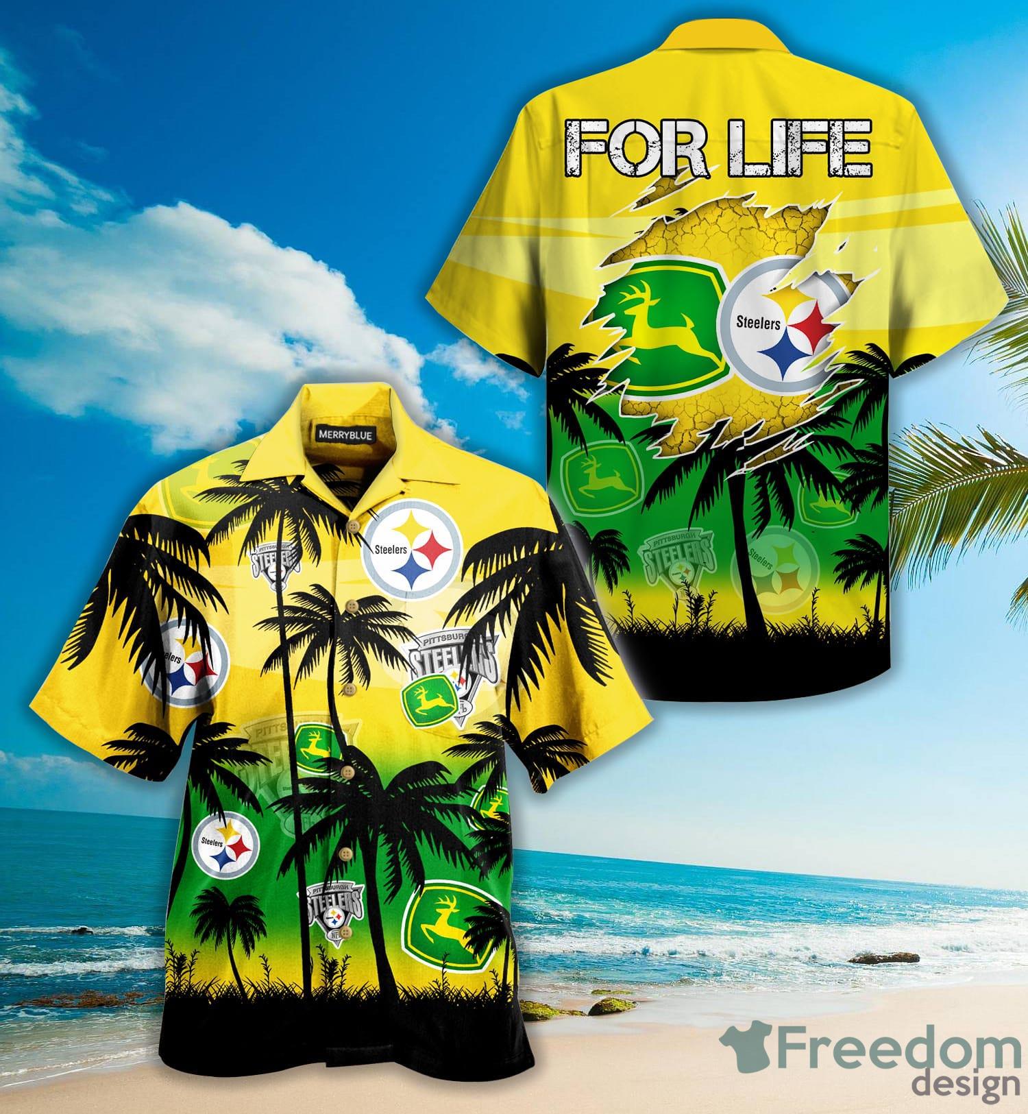 Pittsburgh Steelers NFL Hawaiian Shirt Special Gift For Fans - Freedomdesign