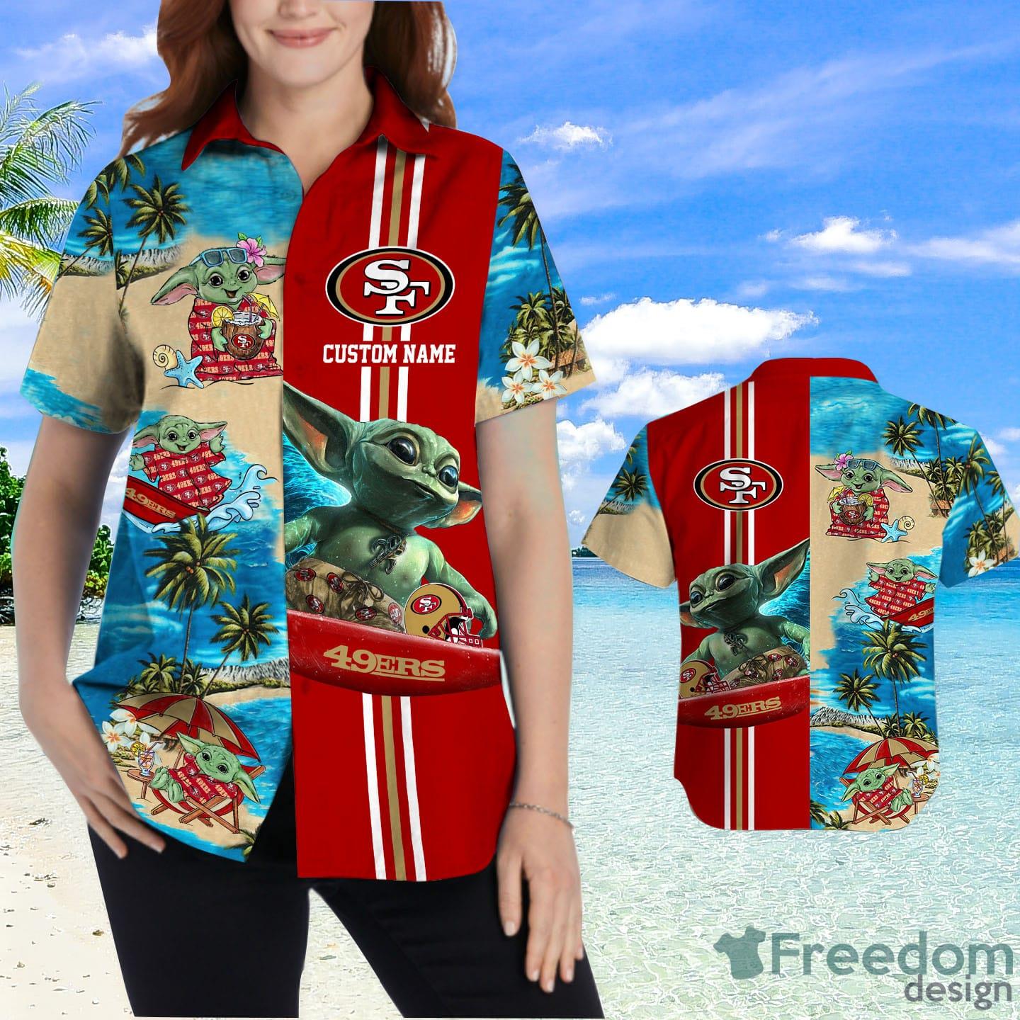 49Ers Nfl Baby Yoda Star Wars Hawaiian Shirt - Best Seller Shirts Design In  Usa