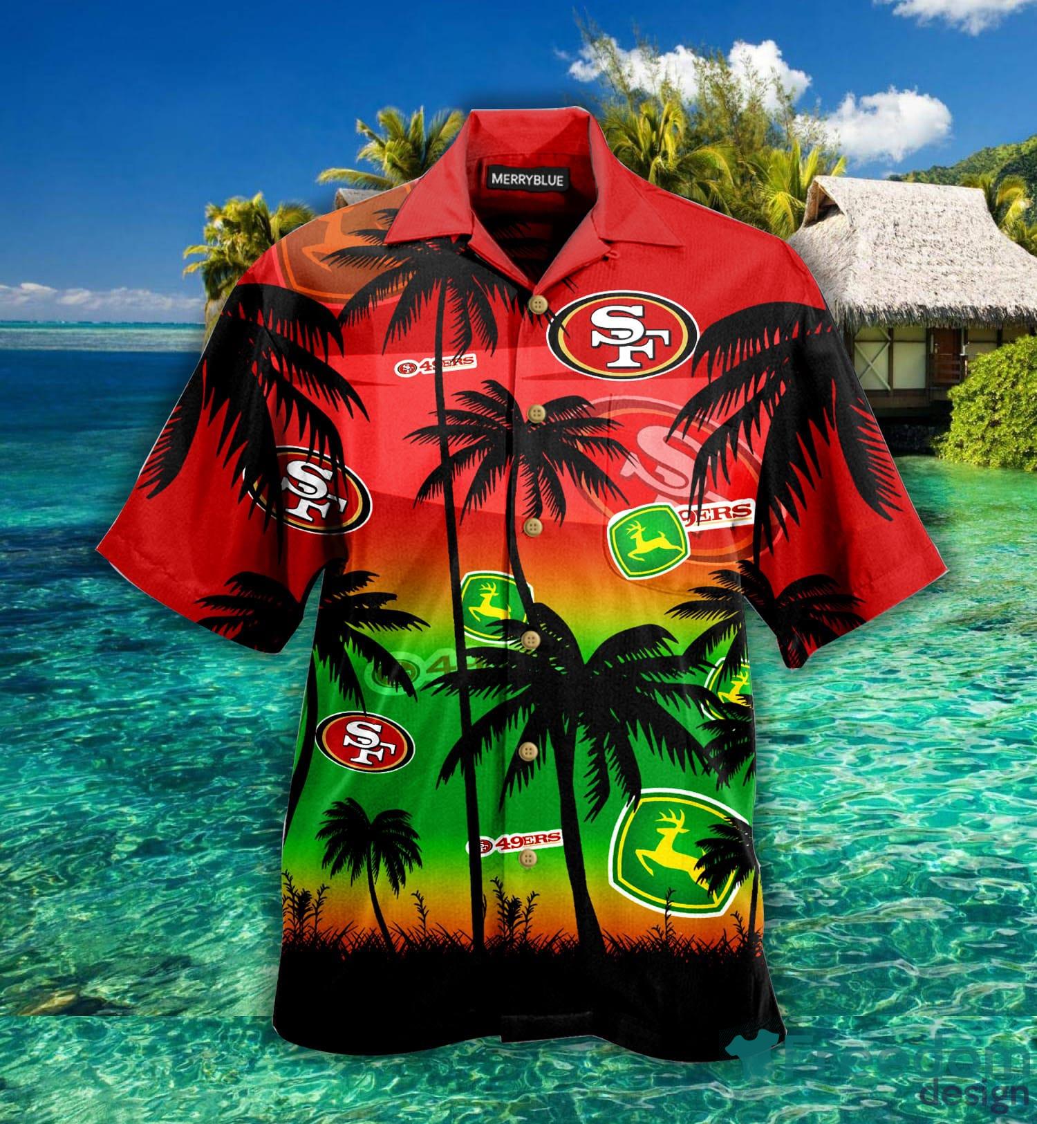 San Francisco 49ers All Over Print Hawaiian Shirt For Fans