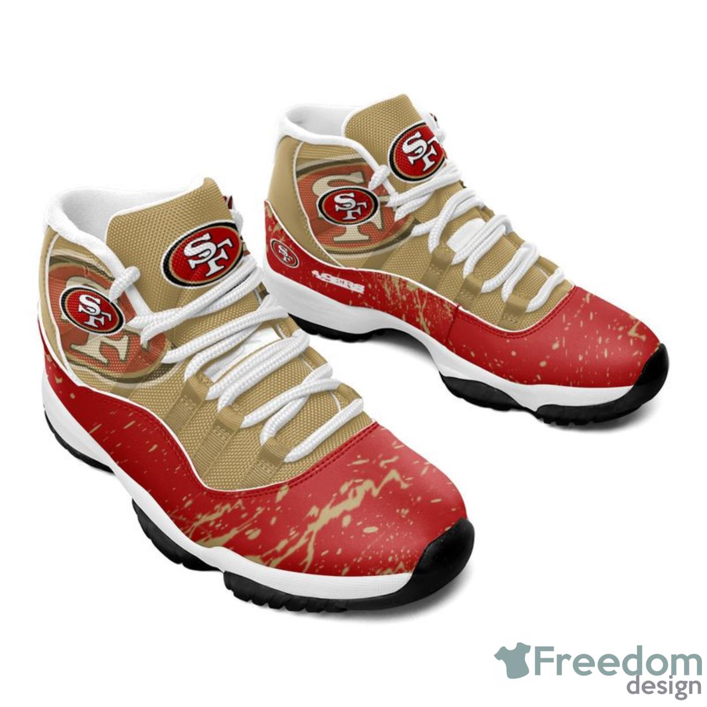 San Francisco 49ers Pattern Galaxy Style Sneaker Air Jordan 11 11 Shoes