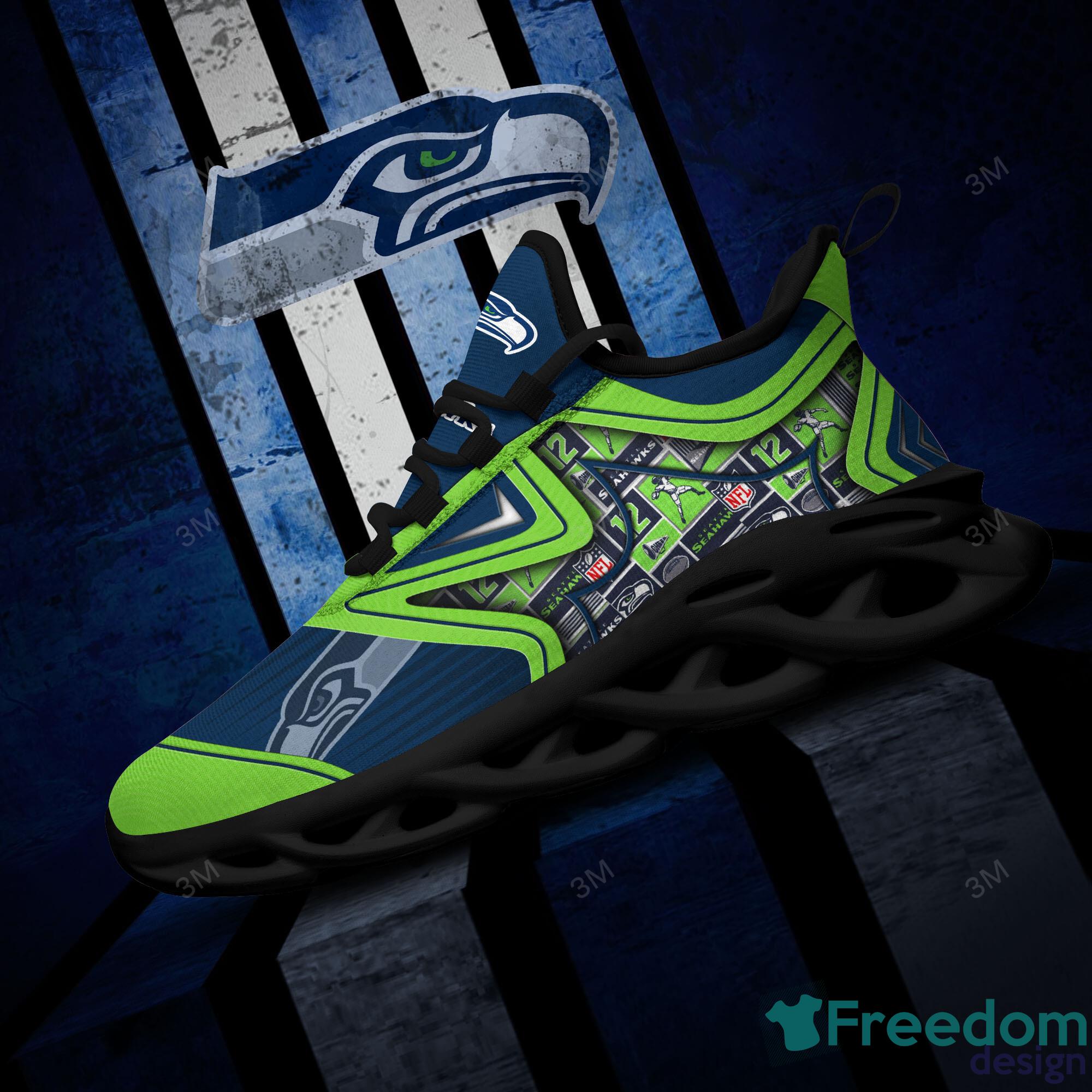 Seattle Seahawks NFL Clunky Max Soul Shoes - Freedomdesign