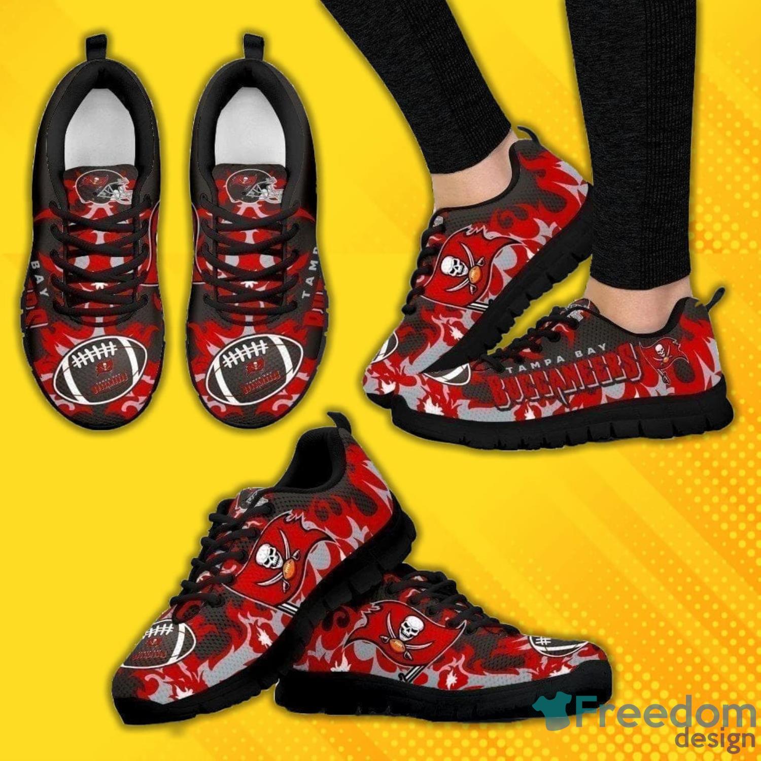 Tampa Bay Buccaneer Sneakers Shoes For Fans image Tampa Bay Buccaneer Sneakers Shoes For Fans Product Photo 2