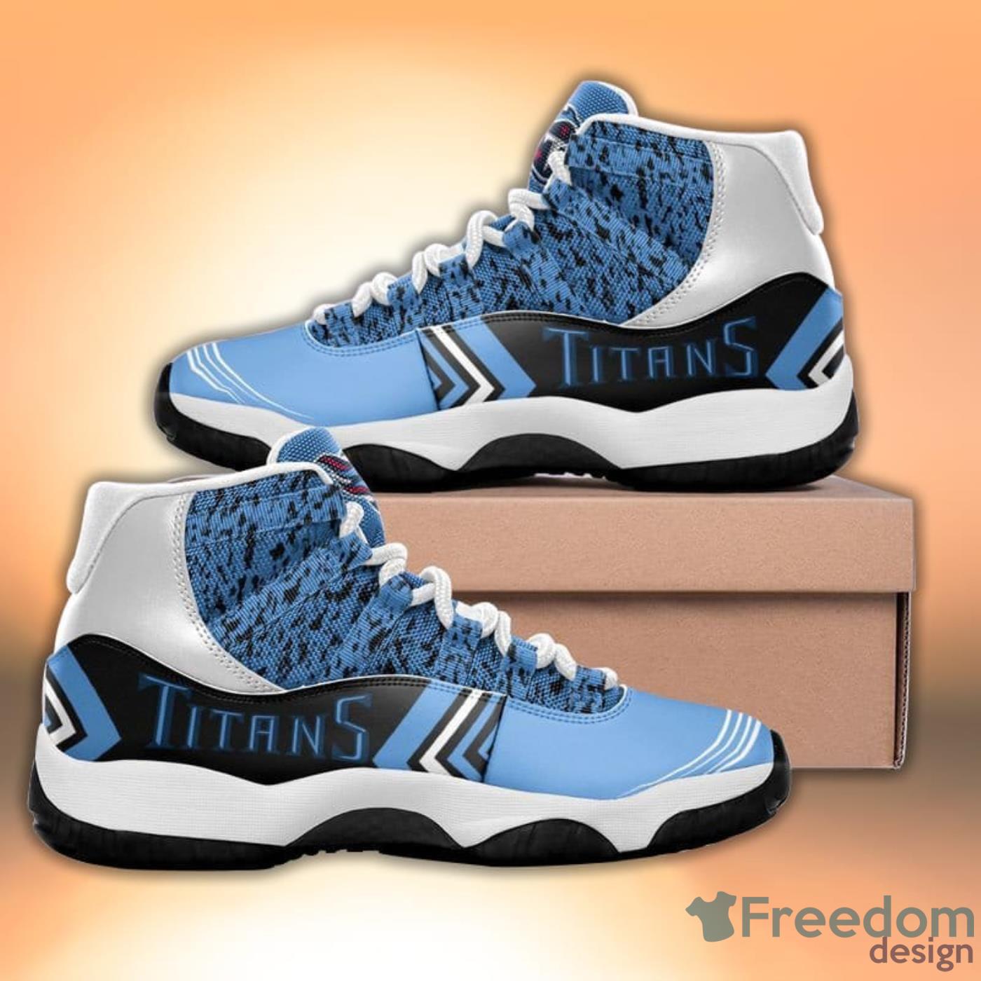 TENNESSEE TITANS JORDAN 11 SNEAKERS - - extreme-honor