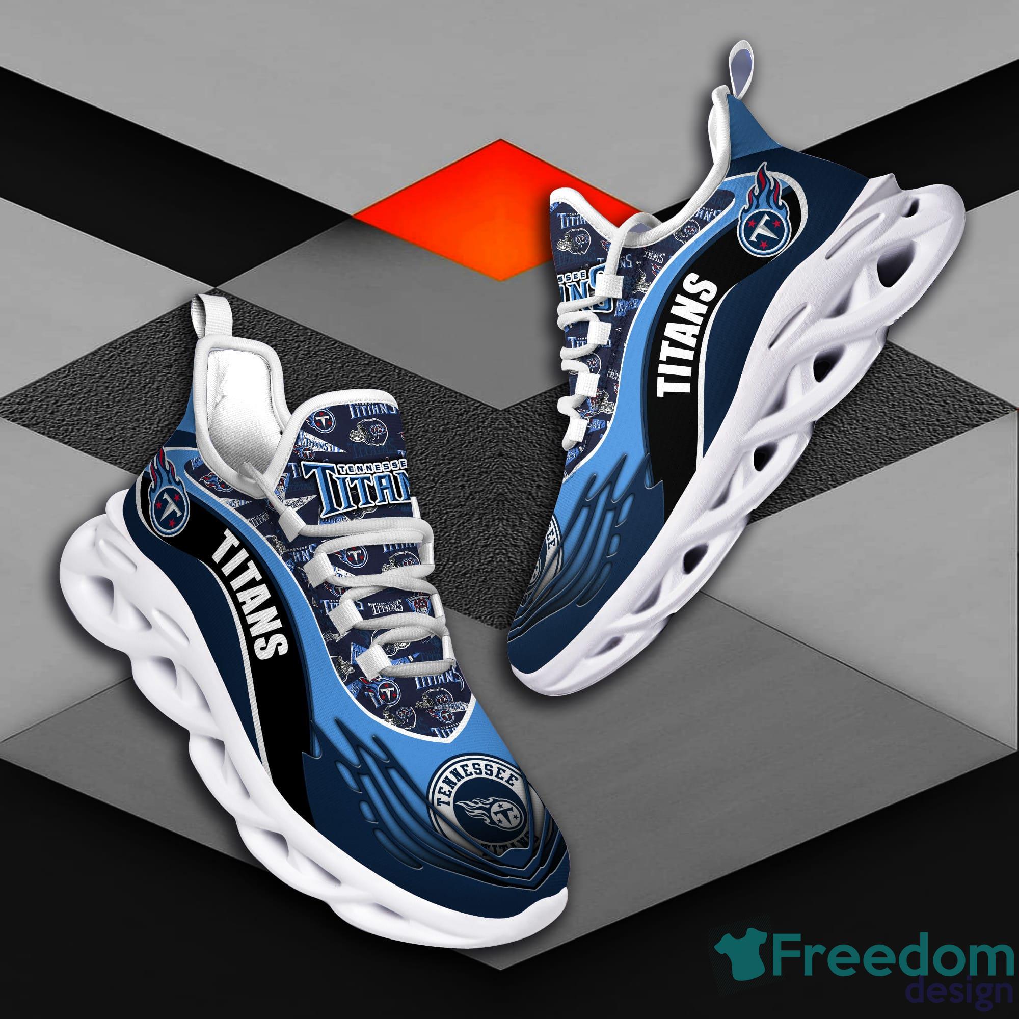 Tennessee Titans NFL Unique Sneaker Max Soul Shoes - Freedomdesign