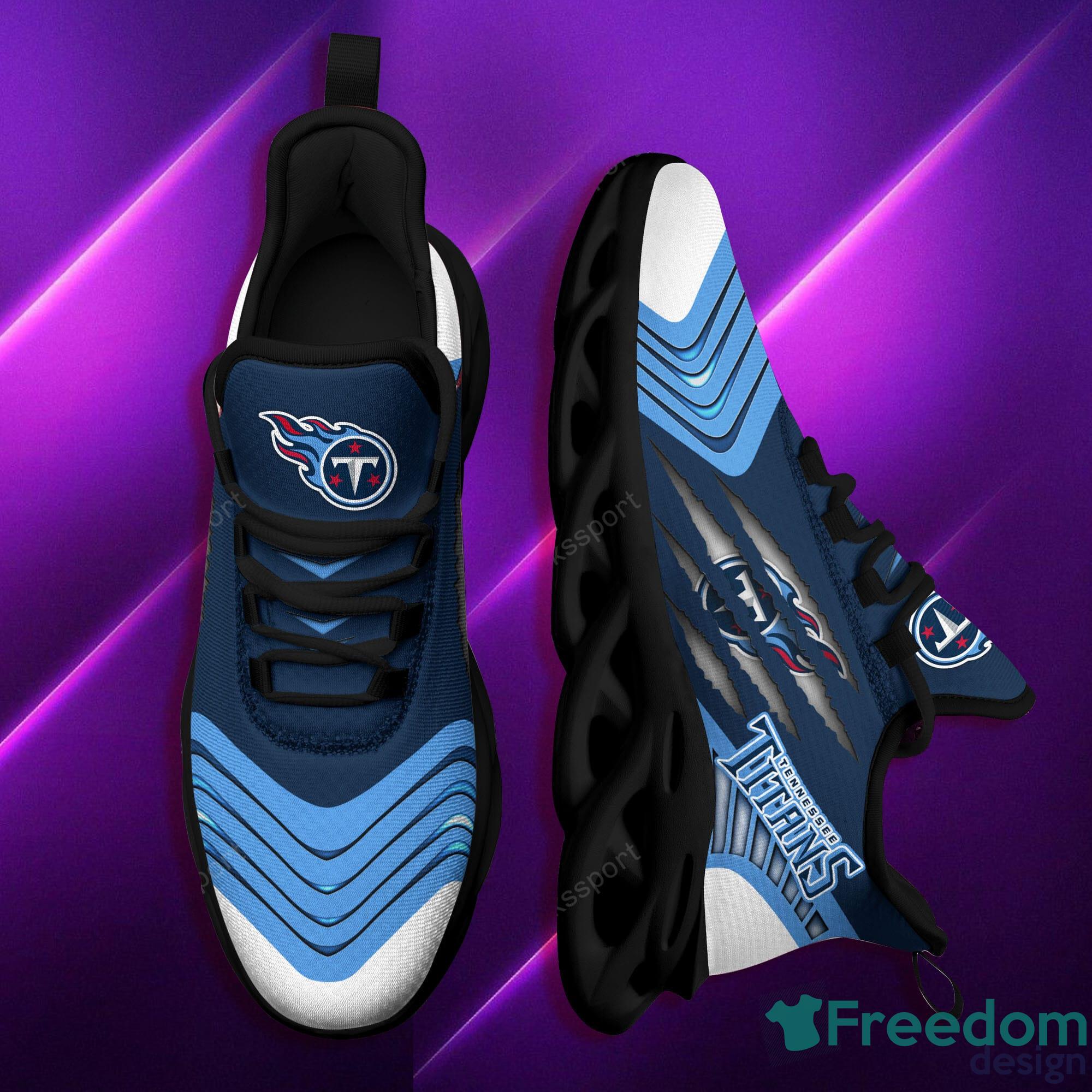 Tennessee Titans Nfl Blue Max Soul Sneakers Sport Shoes