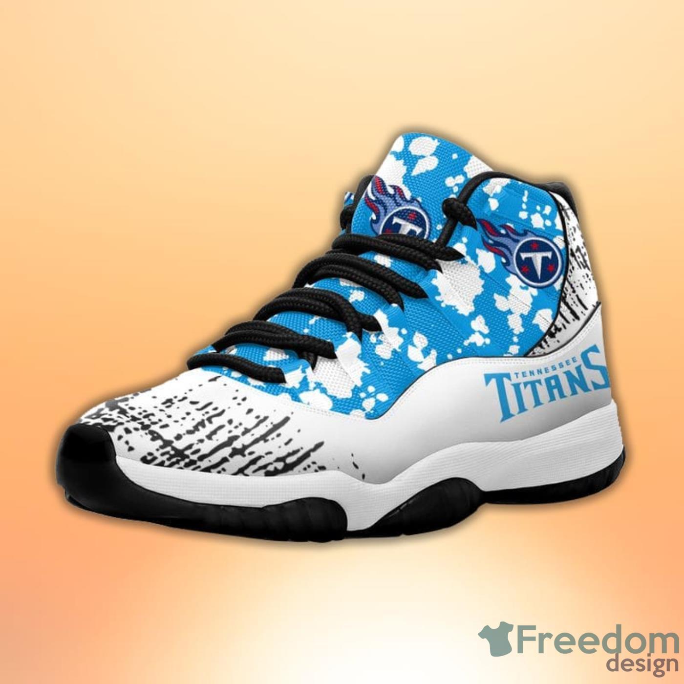 Tennessee Titans Pattern Texture Style Sneaker Air Jordan 11 Shoes image Tennessee Titans Pattern Texture Style Sneaker Air Jordan 11 Shoes Product Photo 4