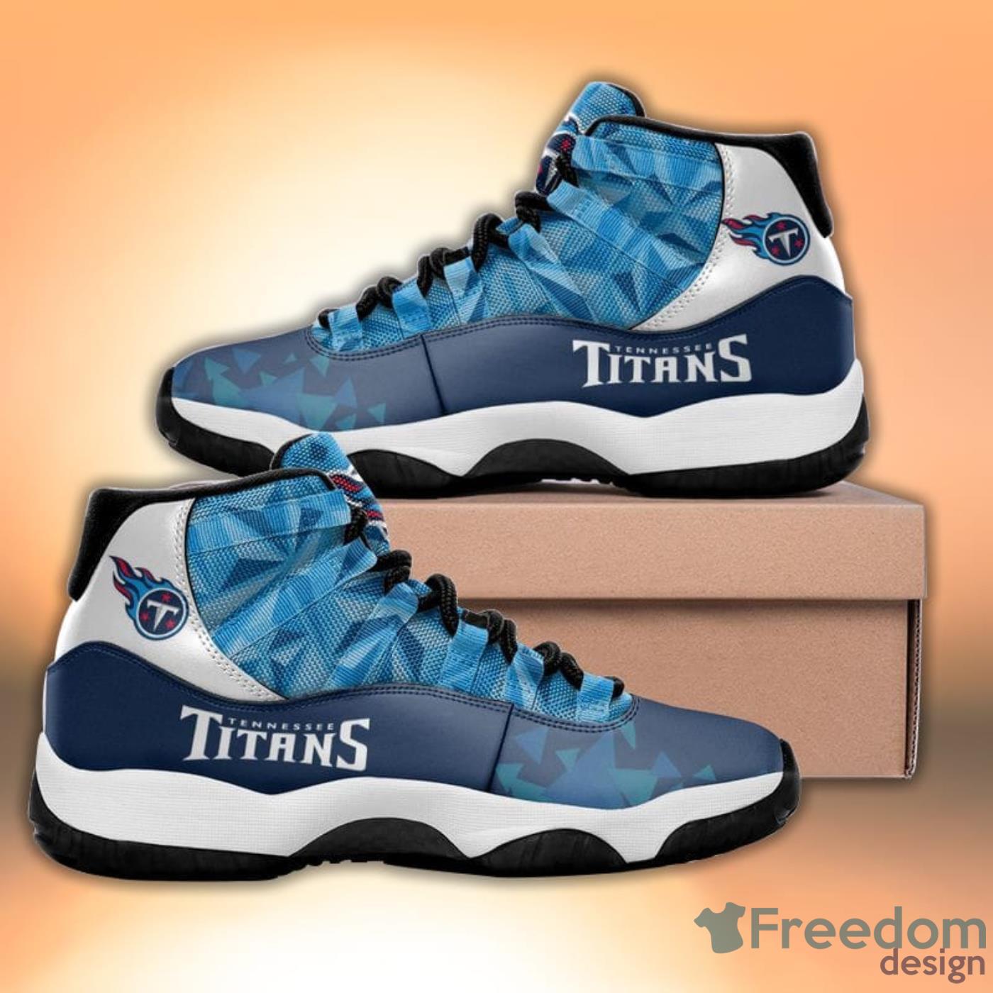 Tennessee Titans Logo Air Jordan 11 Shoes