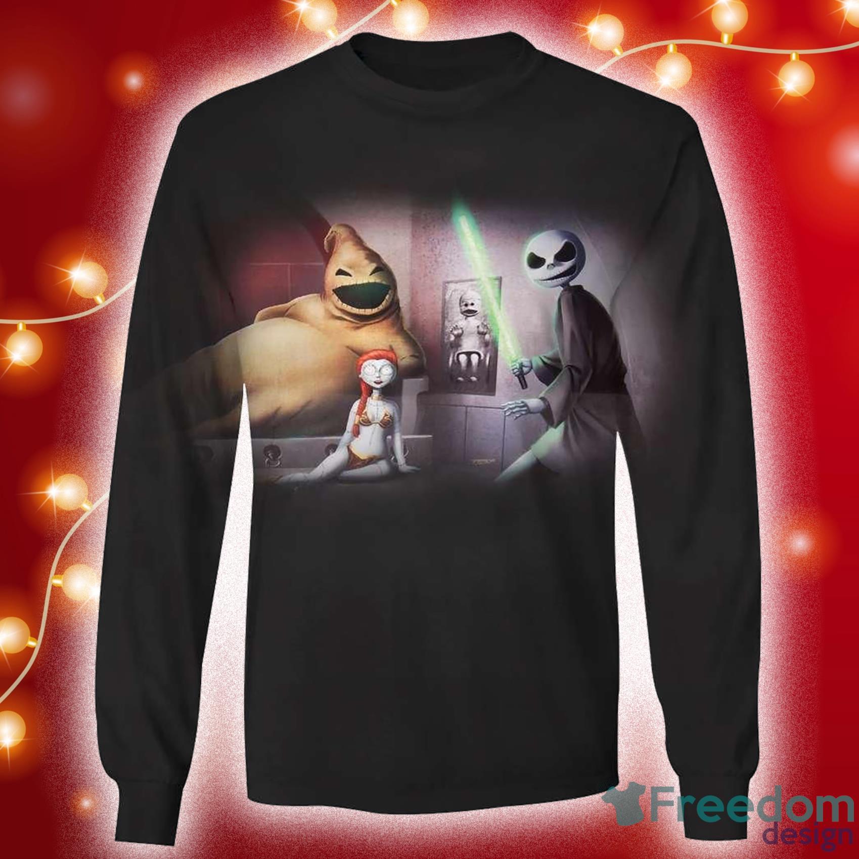 The Nightmare Before Christmas Star Wars All Over Print 3D Shirt Product Photo 4 The Nightmare Before Christmas Star Wars All Over Print 3D Shirt Product Photo 4