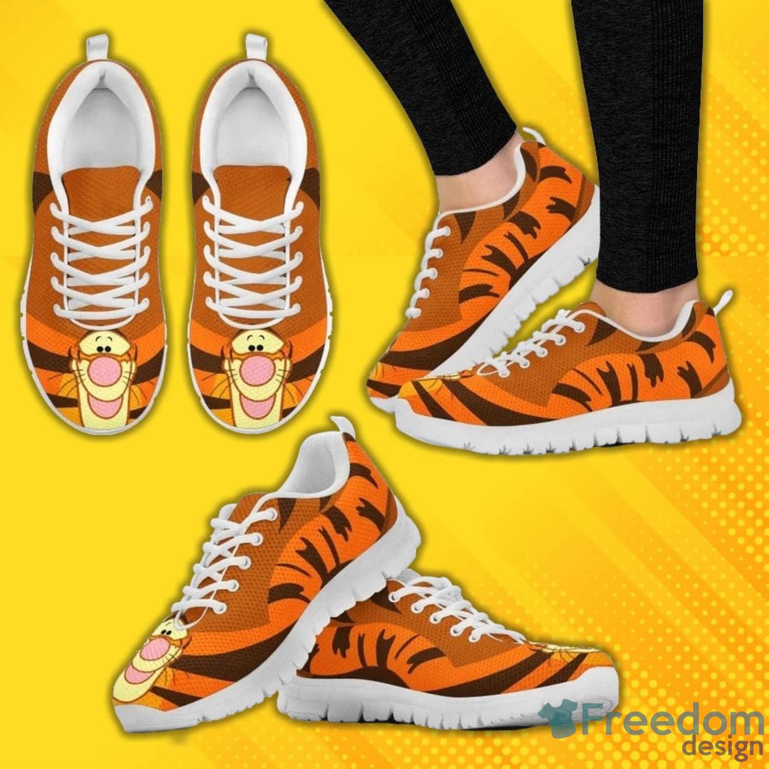 Tigger Icon Disney Disney Cartoon Lover Sneakers Product Photo 2