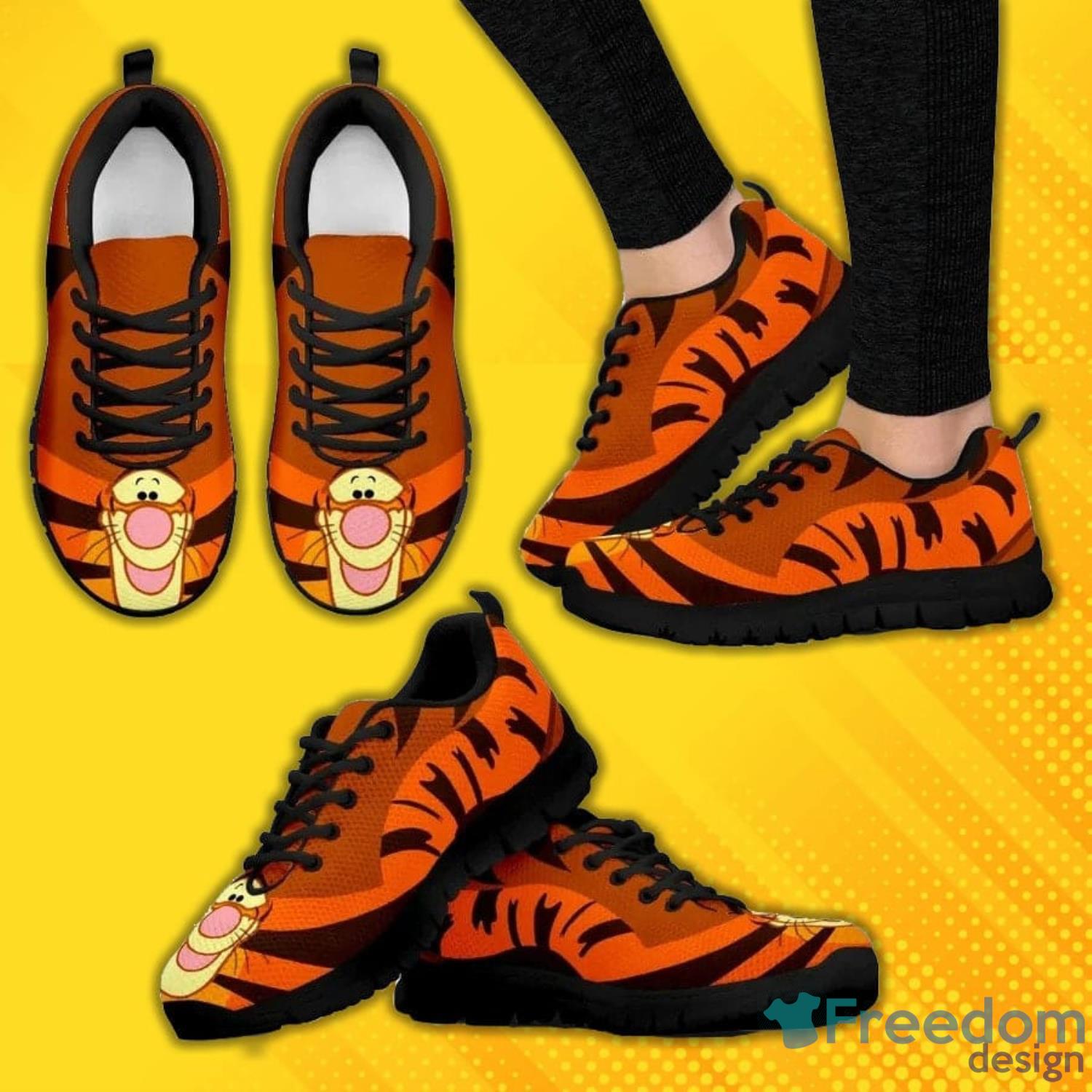 Tigger Icon Disney Disney Cartoon Lover Sneakers Product Photo 1