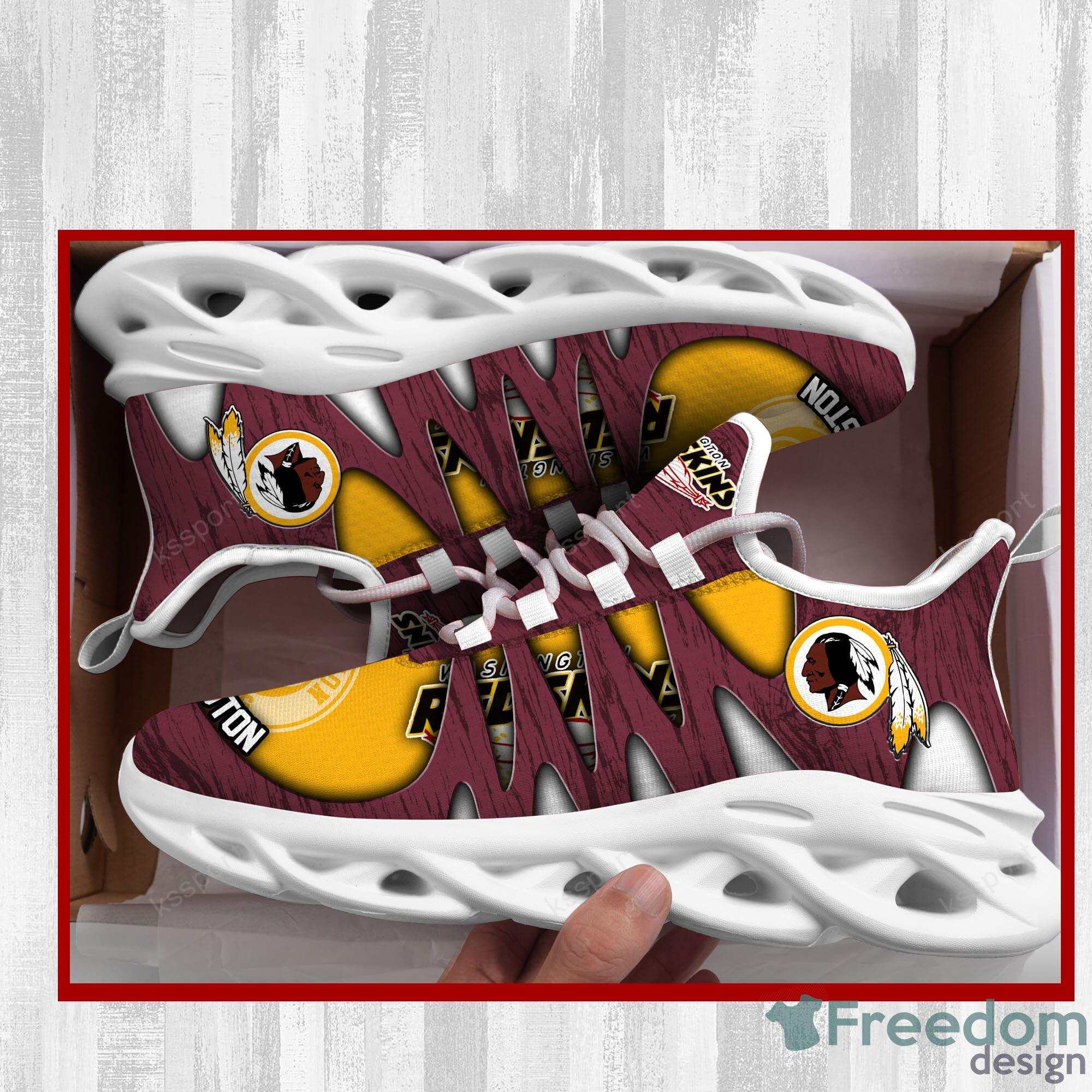 Washington Commanders NFL Max Soul Sneakers Sport Shoes - Freedomdesign