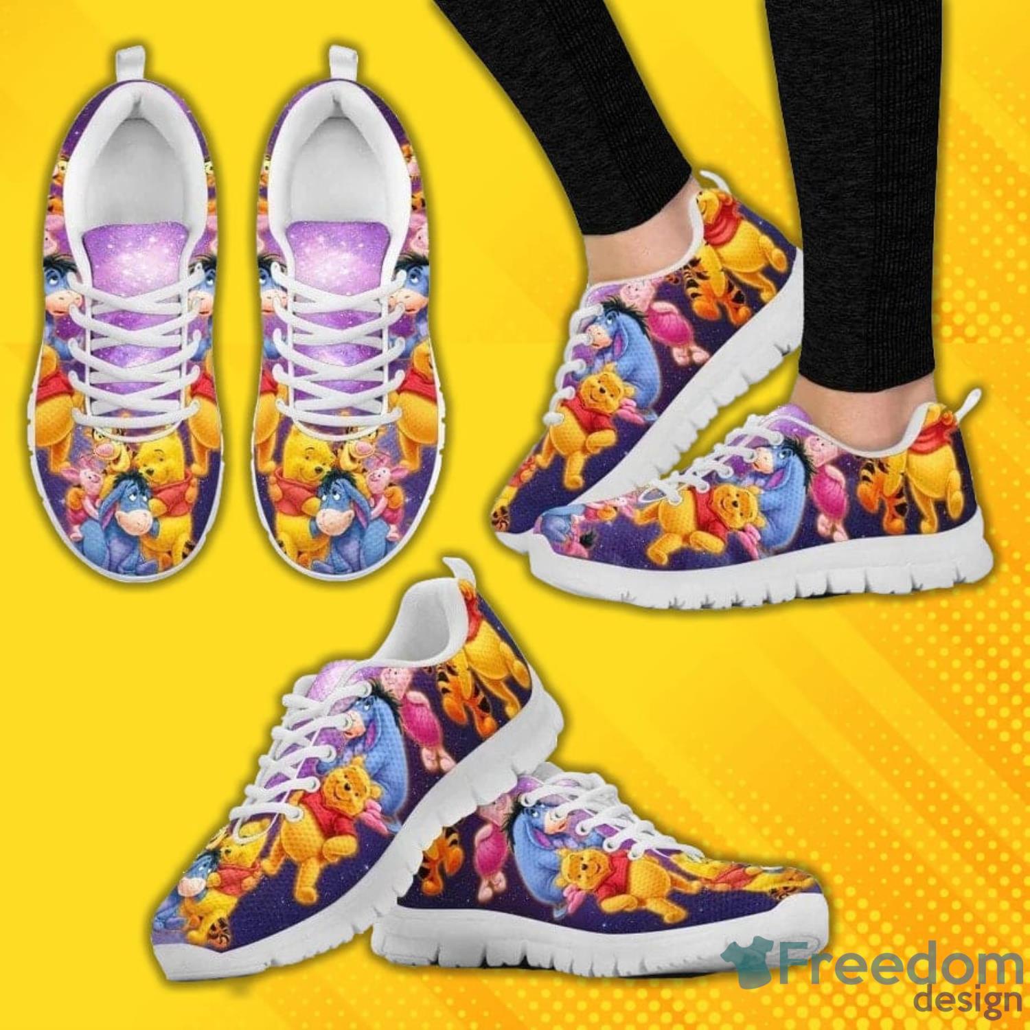 Winnie The Pooh Disney Cartoon Lover Sneakers Product Photo 3 Winnie The Pooh Disney Cartoon Lover Sneakers Product Photo 3