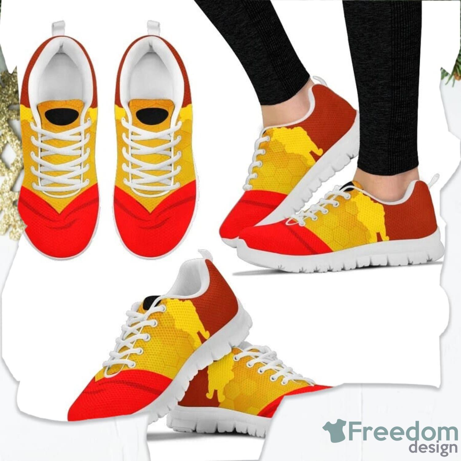 Winnie The Pooh Icon Disney Cartoon Lover Sneakers Product Photo 2