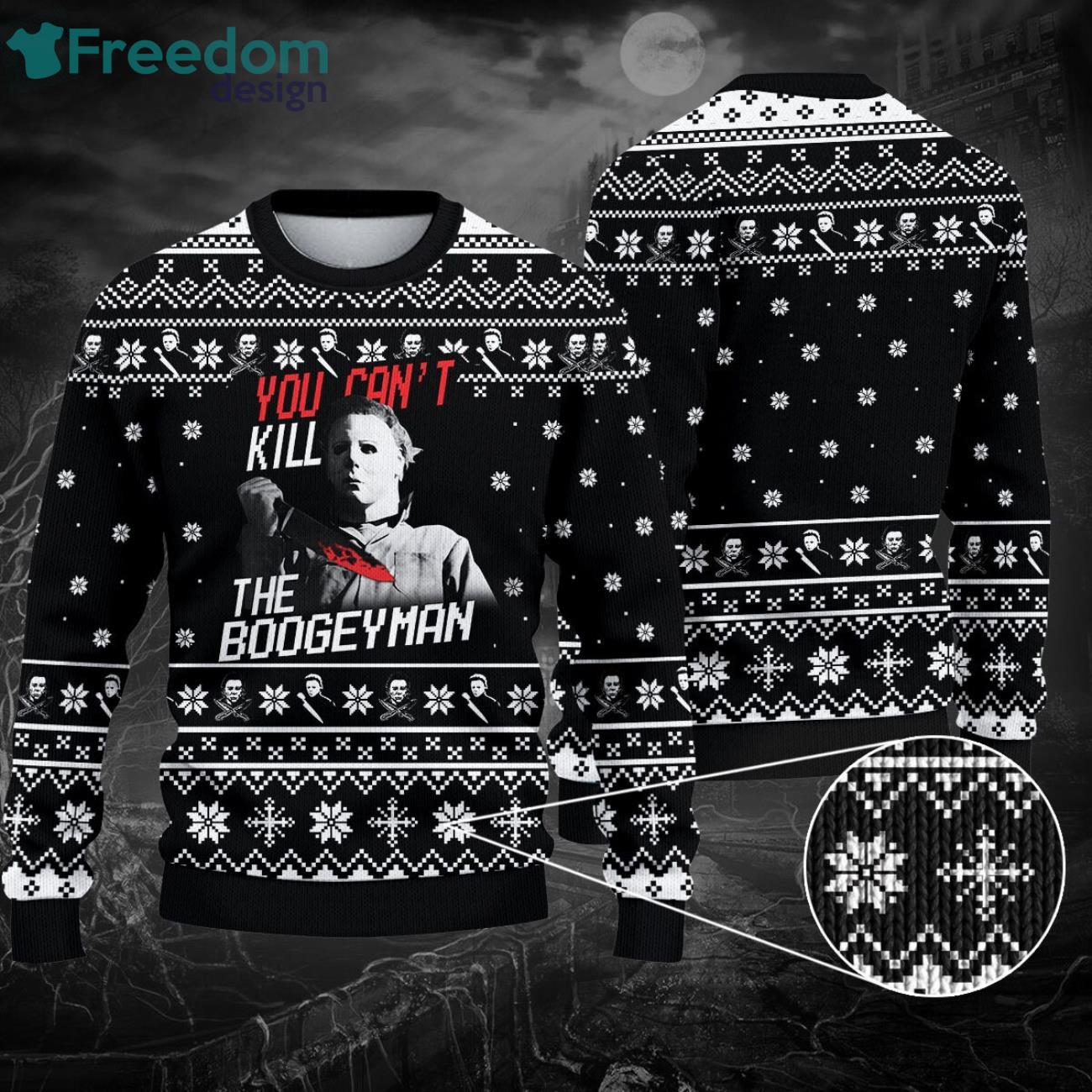 Leonardo DiCaprio Christmas Ugly Christmas Sweater Leonardo DiCaprio Meme  Christmas Sweater - Freedomdesign