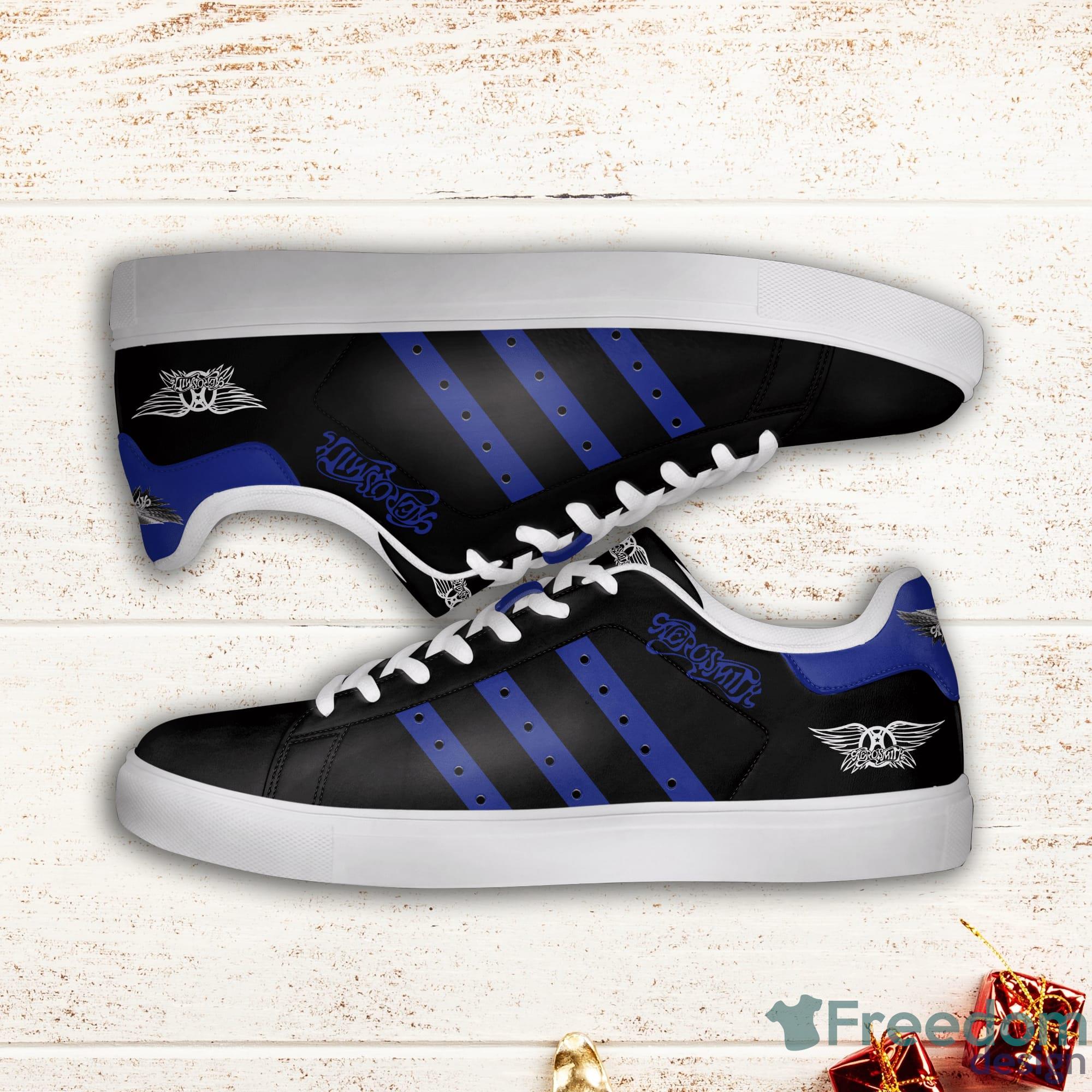 Aerosmith Stan Smith Back Low Top Skate Shoes Product Photo 1