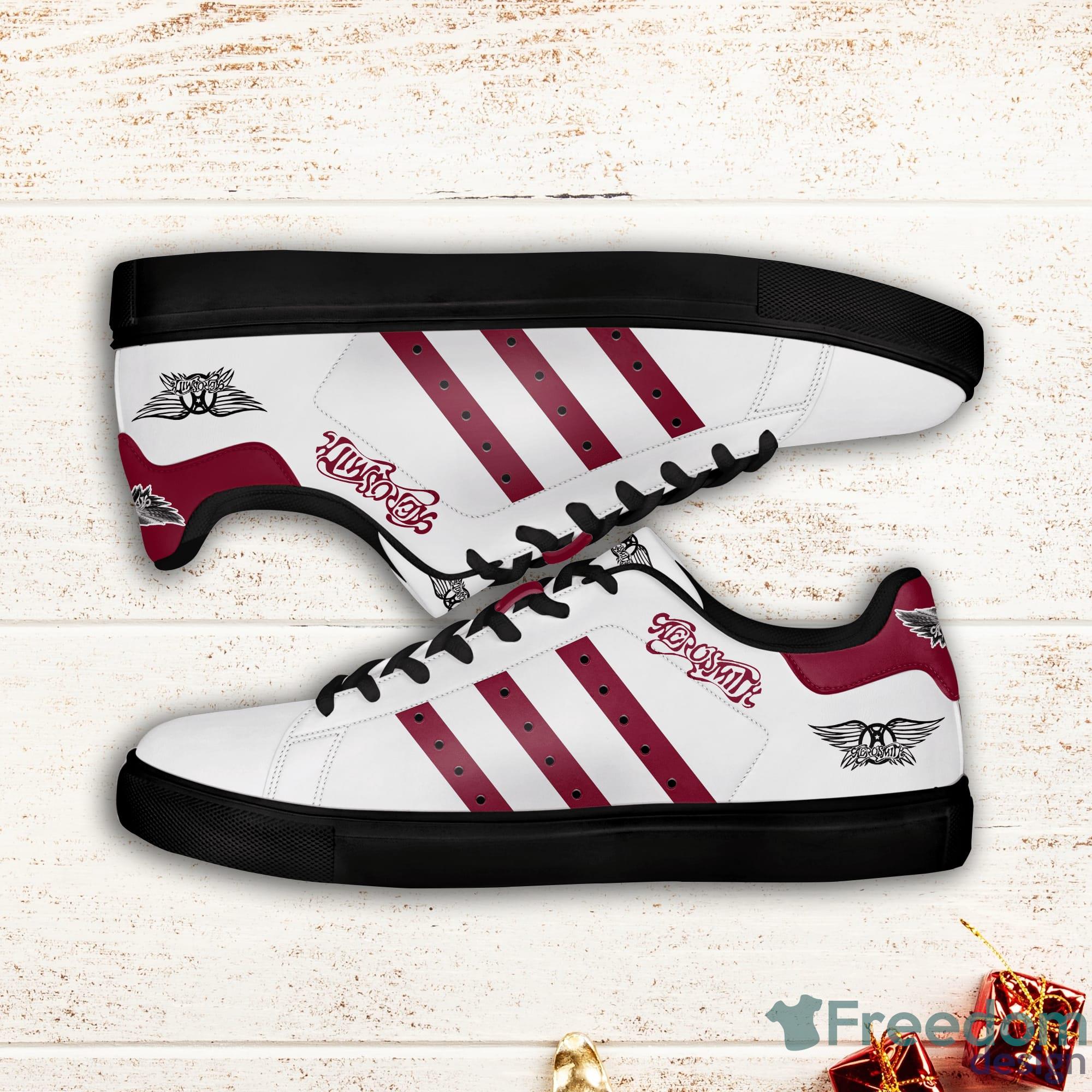Aerosmith Stan Smith Low Top Skate Shoes Product Photo 2