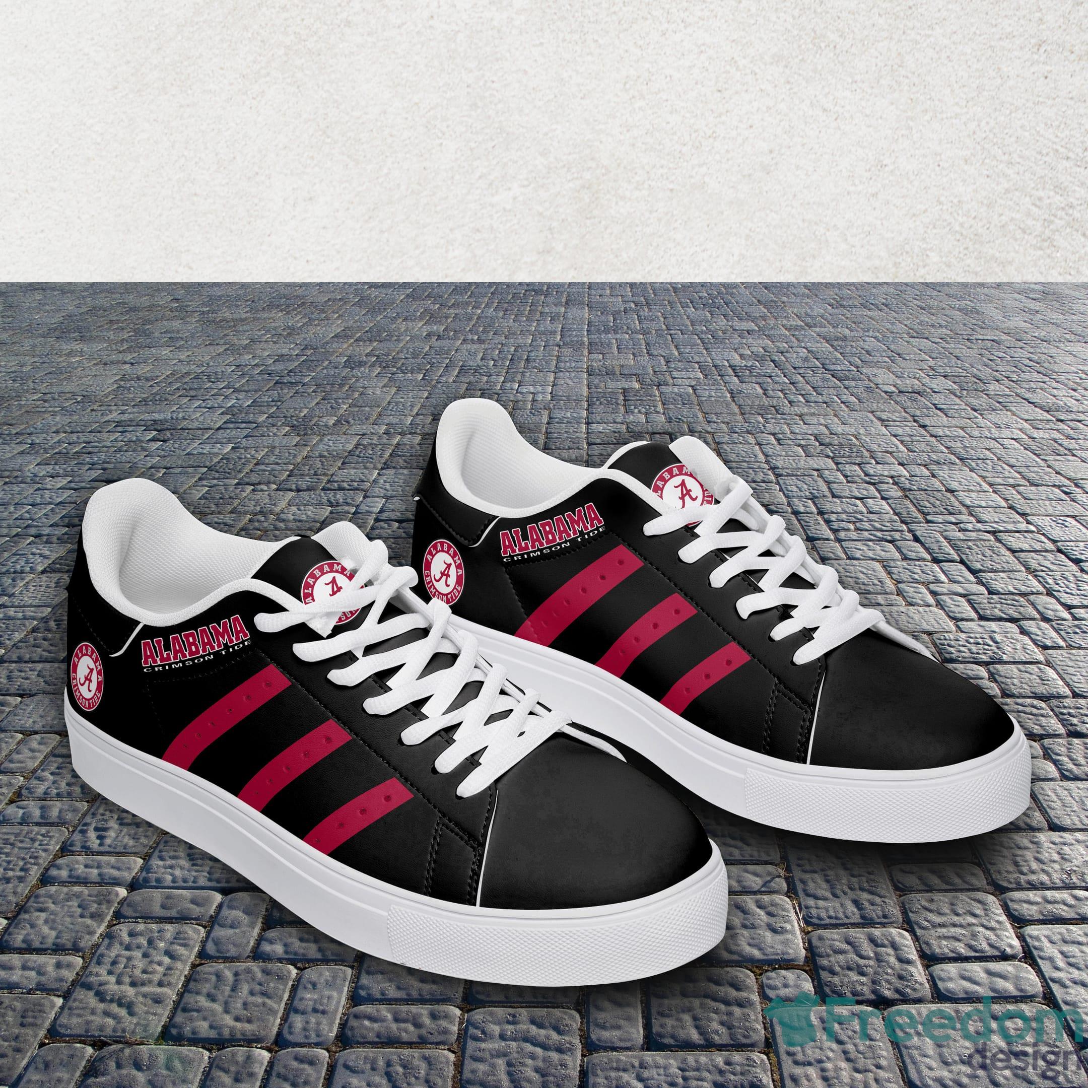 Alabama Crimson Tide Stan Smith Low Top Skate Shoes Product Photo 3 Alabama Crimson Tide Stan Smith Low Top Skate Shoes Product Photo 3