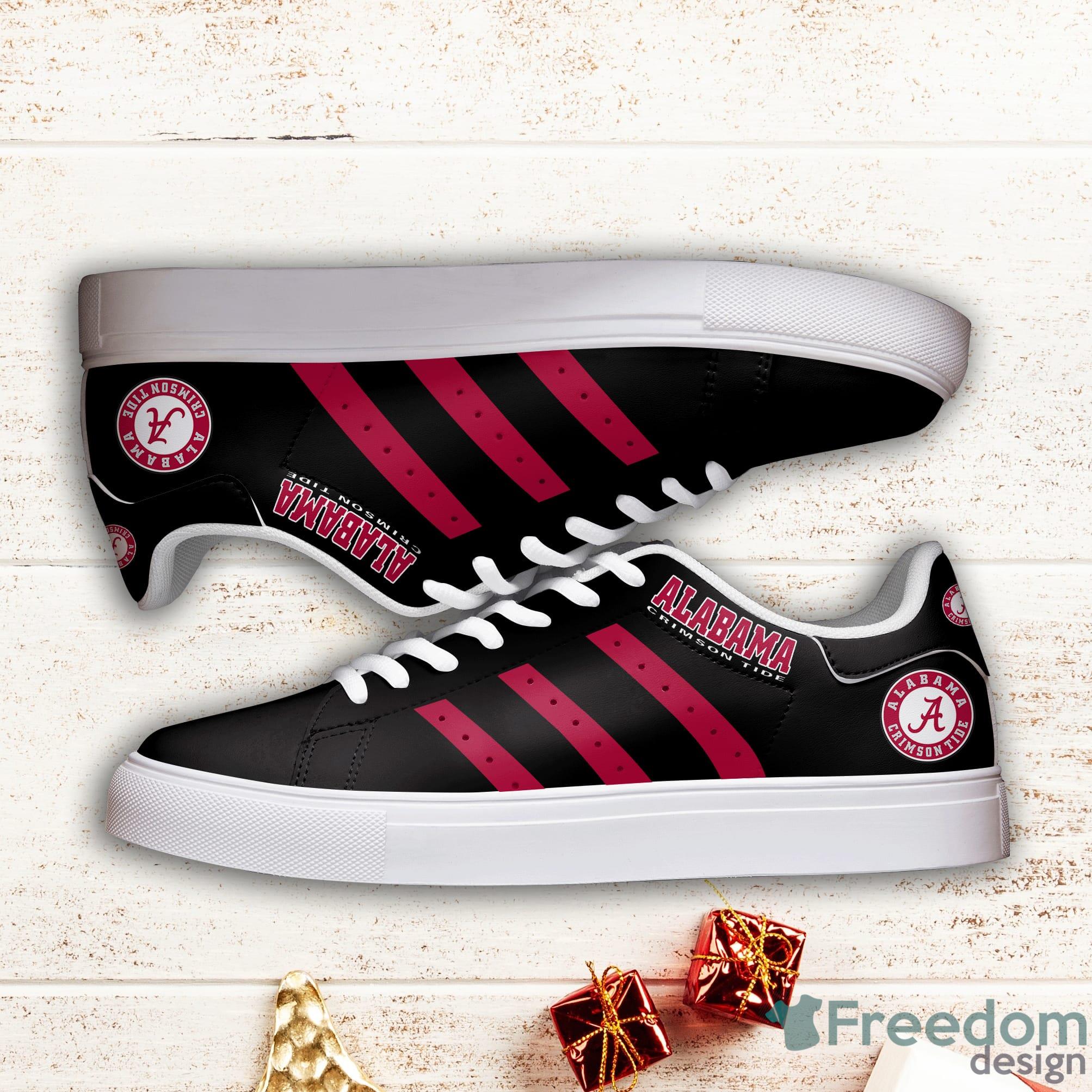 Alabama Crimson Tide Stan Smith Low Top Skate Shoes Product Photo 1 Alabama Crimson Tide Stan Smith Low Top Skate Shoes Product Photo 1