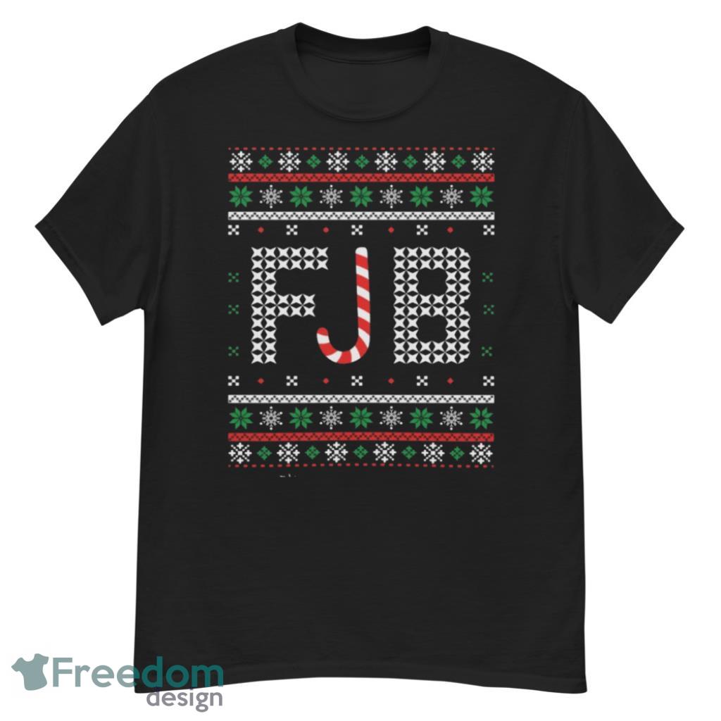 Anti-Biden FJB Ugly Christmas Knitting Pattern Shirt - G500 Men’s Classic T-Shirt