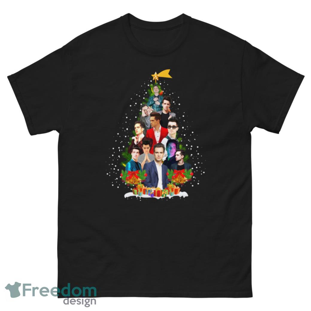 Brendon Urie Christmas Tree Sweater - Unisex Classic T-Shirt-1 Brendon Urie Christmas Tree Sweater - Unisex Classic T-Shirt-1