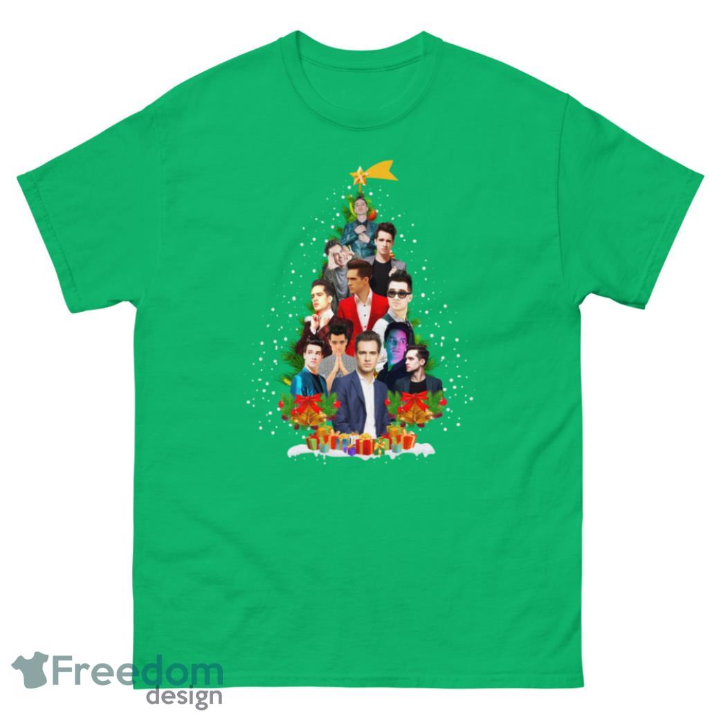 Brendon Urie Christmas Tree Sweater - Unisex Classic T-Shirt-2 Brendon Urie Christmas Tree Sweater - Unisex Classic T-Shirt-2