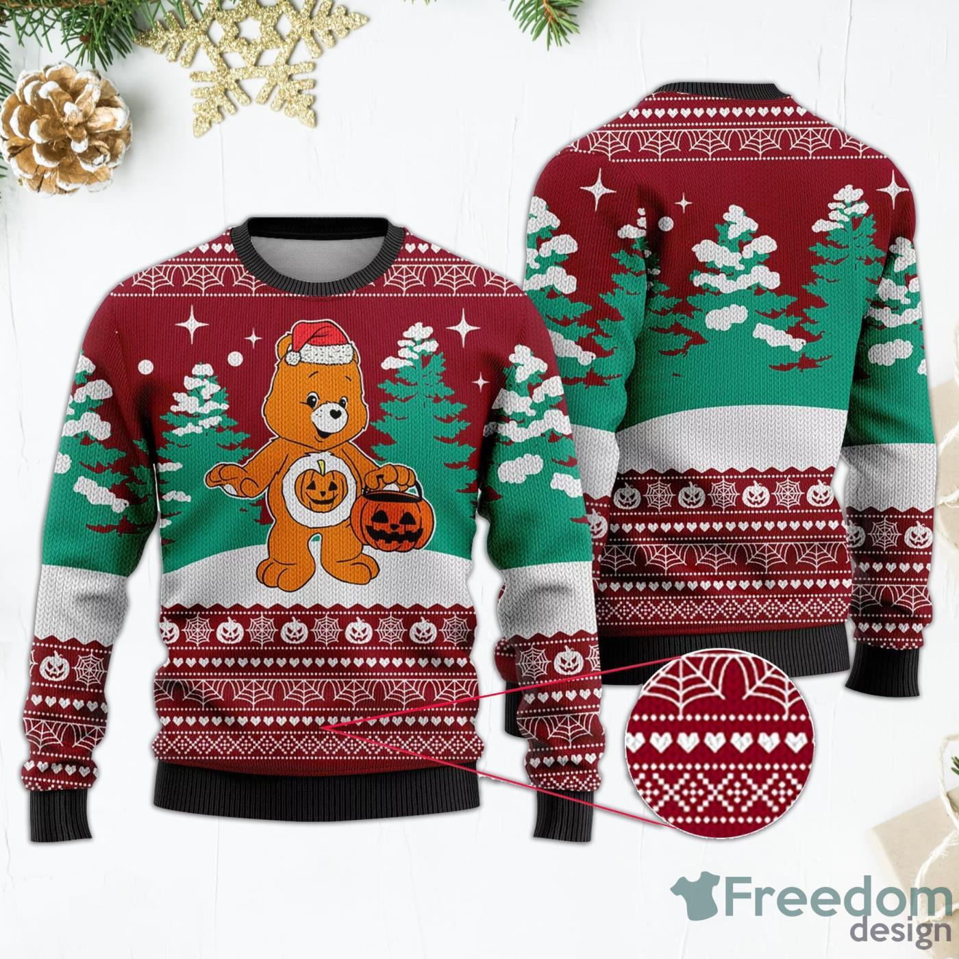 NFL Philadelphia Eagles 3D Hug Ugly Christmas Sweater Green Custom Number  And Name Gift Fans - Freedomdesign