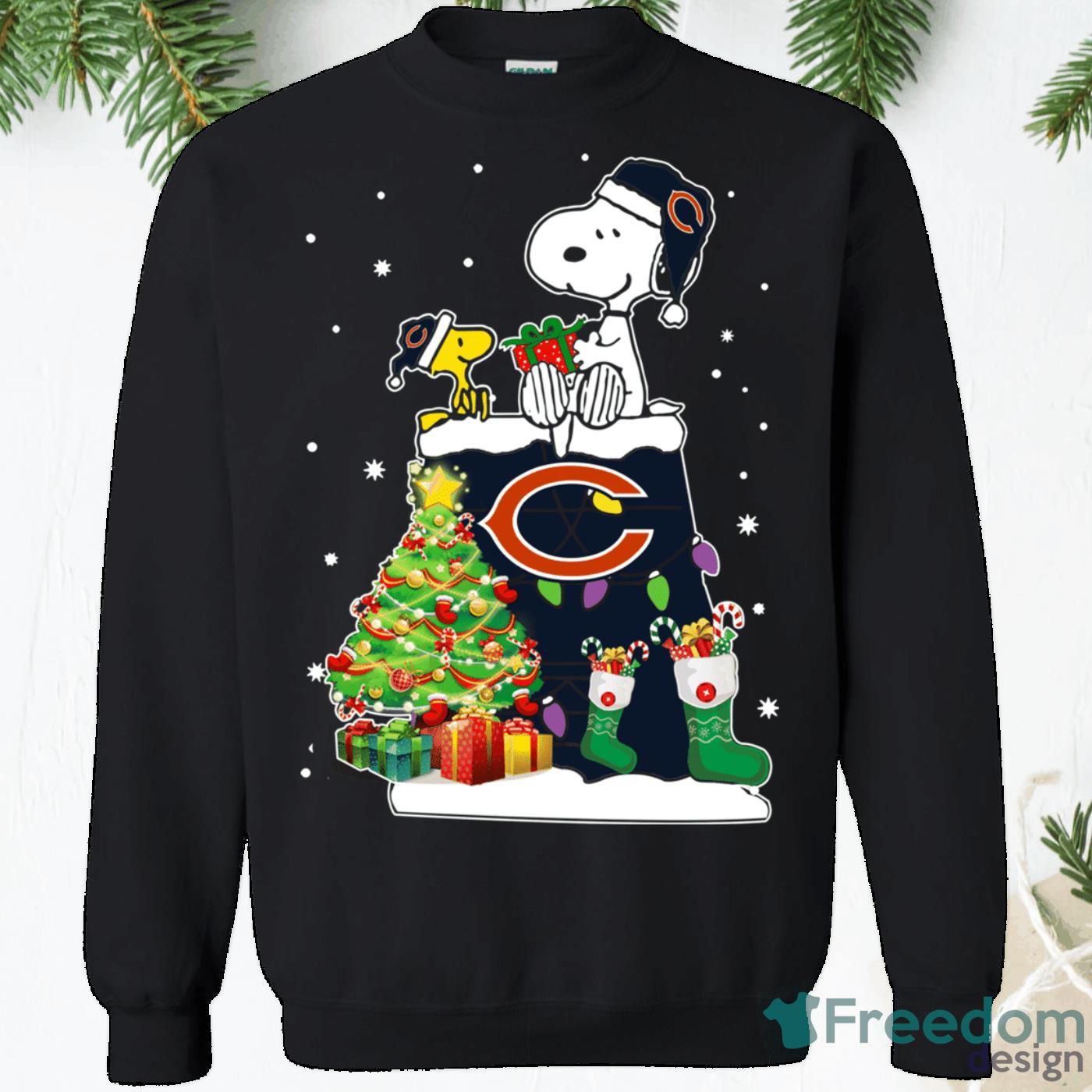 Snoopy and Friends Merry Chicago Cubs Christmas shirt, hoodie
