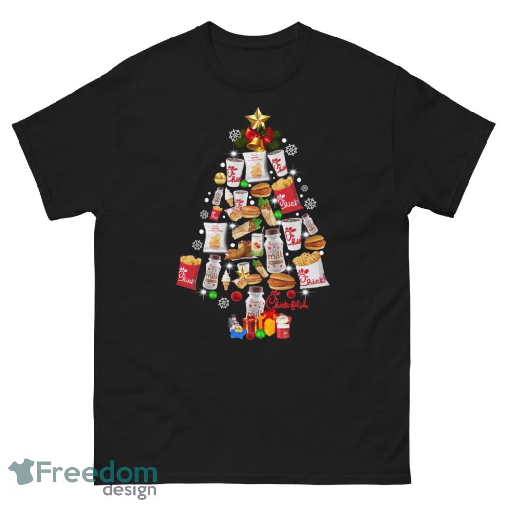 Chick Fil A Christmas Tree Sweatshirt - Unisex Classic T-Shirt-1 Chick Fil A Christmas Tree Sweatshirt - Unisex Classic T-Shirt-1