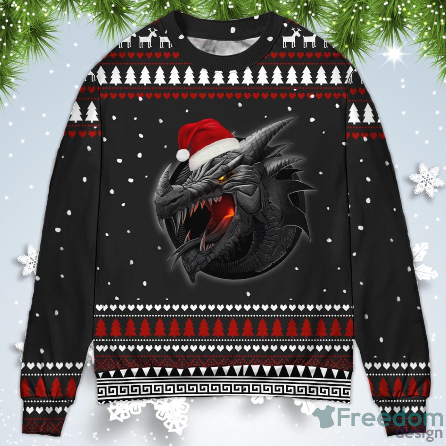 Dragon Merry Stronger Christmas Sweatshirt Sweater Product Photo 3 Dragon Merry Stronger Christmas Sweatshirt Sweater Product Photo 3