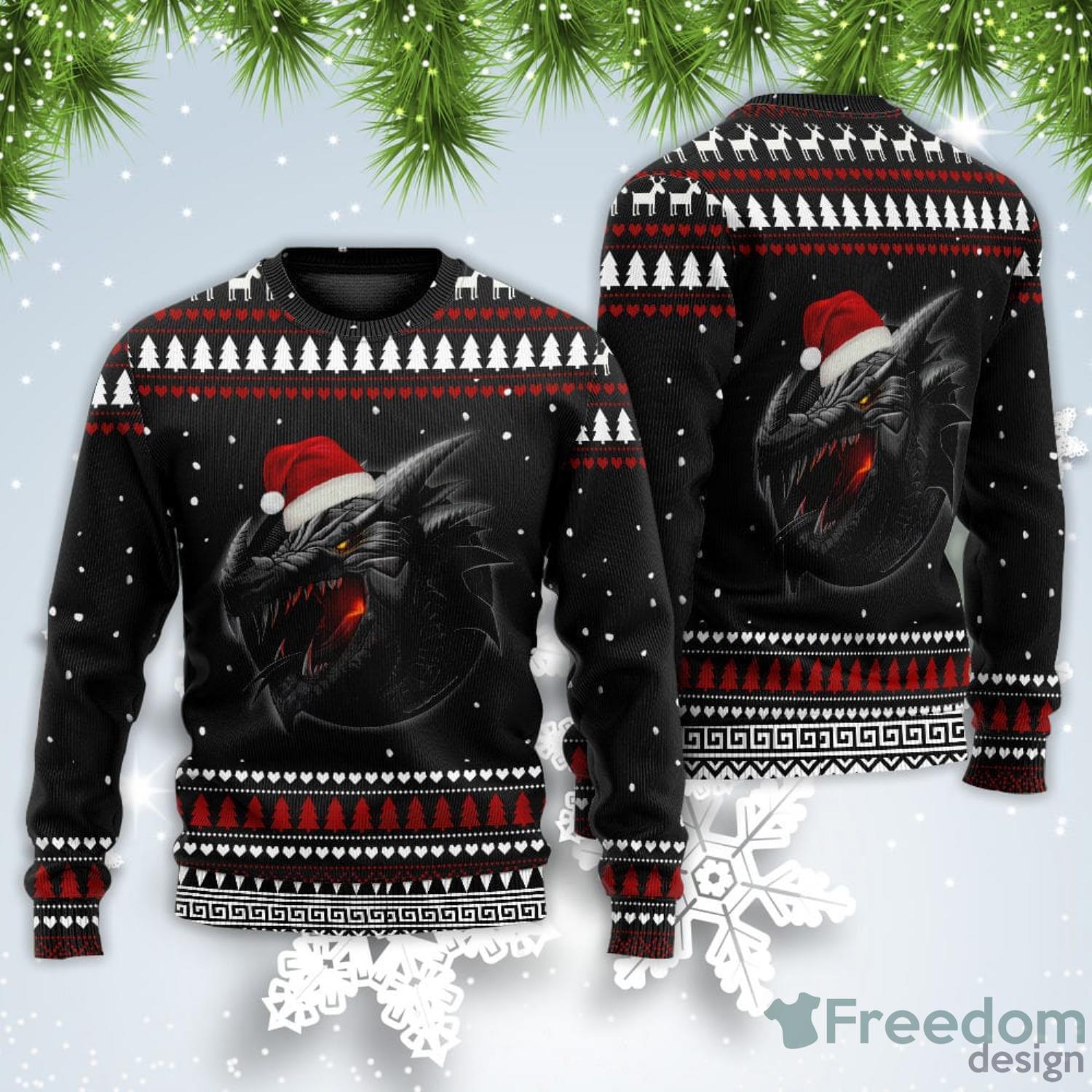 Dragon Merry Stronger Christmas Sweatshirt Sweater Product Photo 6 Dragon Merry Stronger Christmas Sweatshirt Sweater Product Photo 6