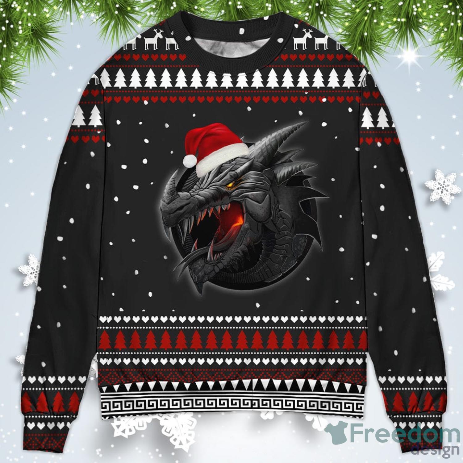 Dragon Merry Stronger Christmas Sweatshirt Sweater Product Photo 1