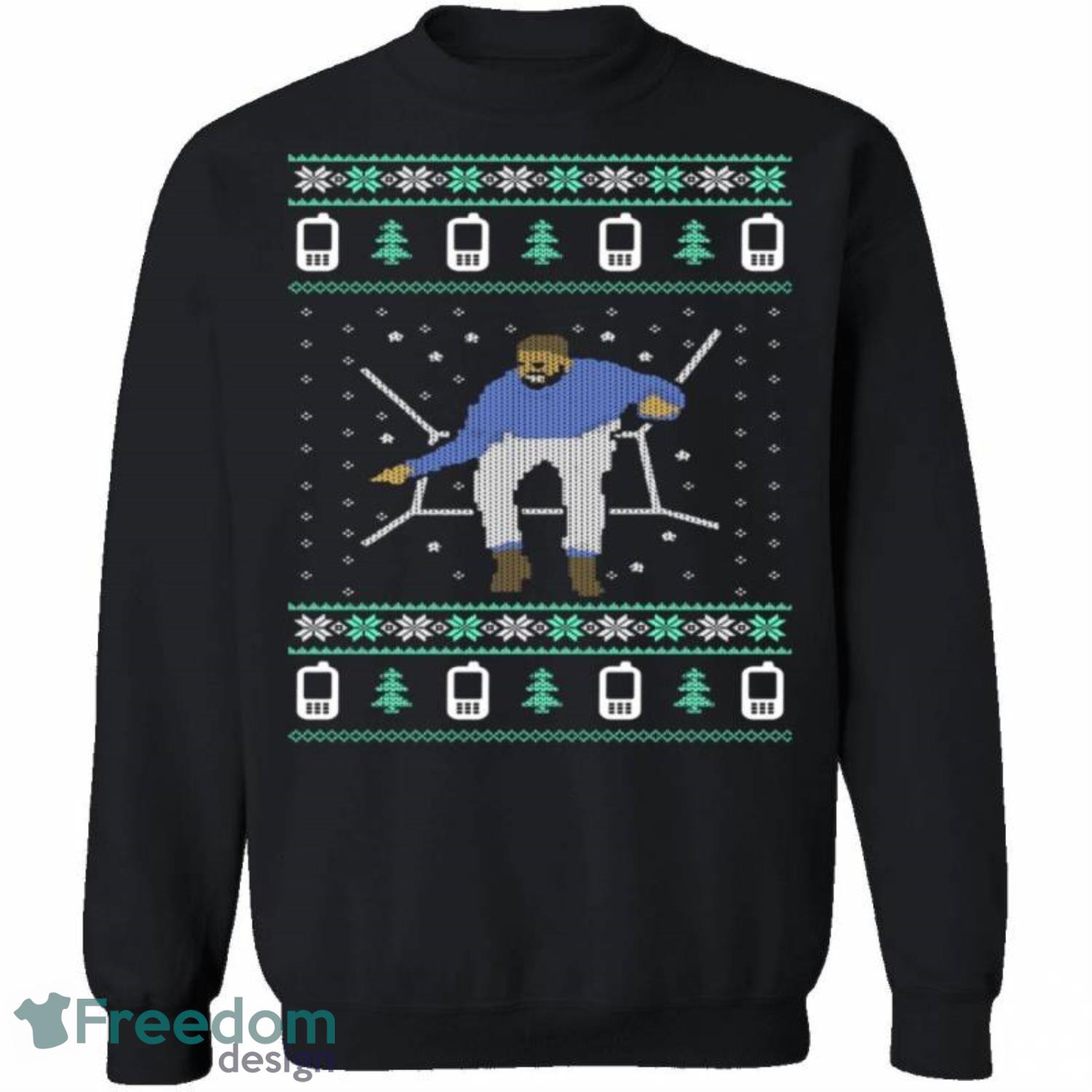 Drake Knitting Pattern Ugly Christmas Sweatshirt - drake-knitting-pattern-ugly-christmas-sweatshirt-1