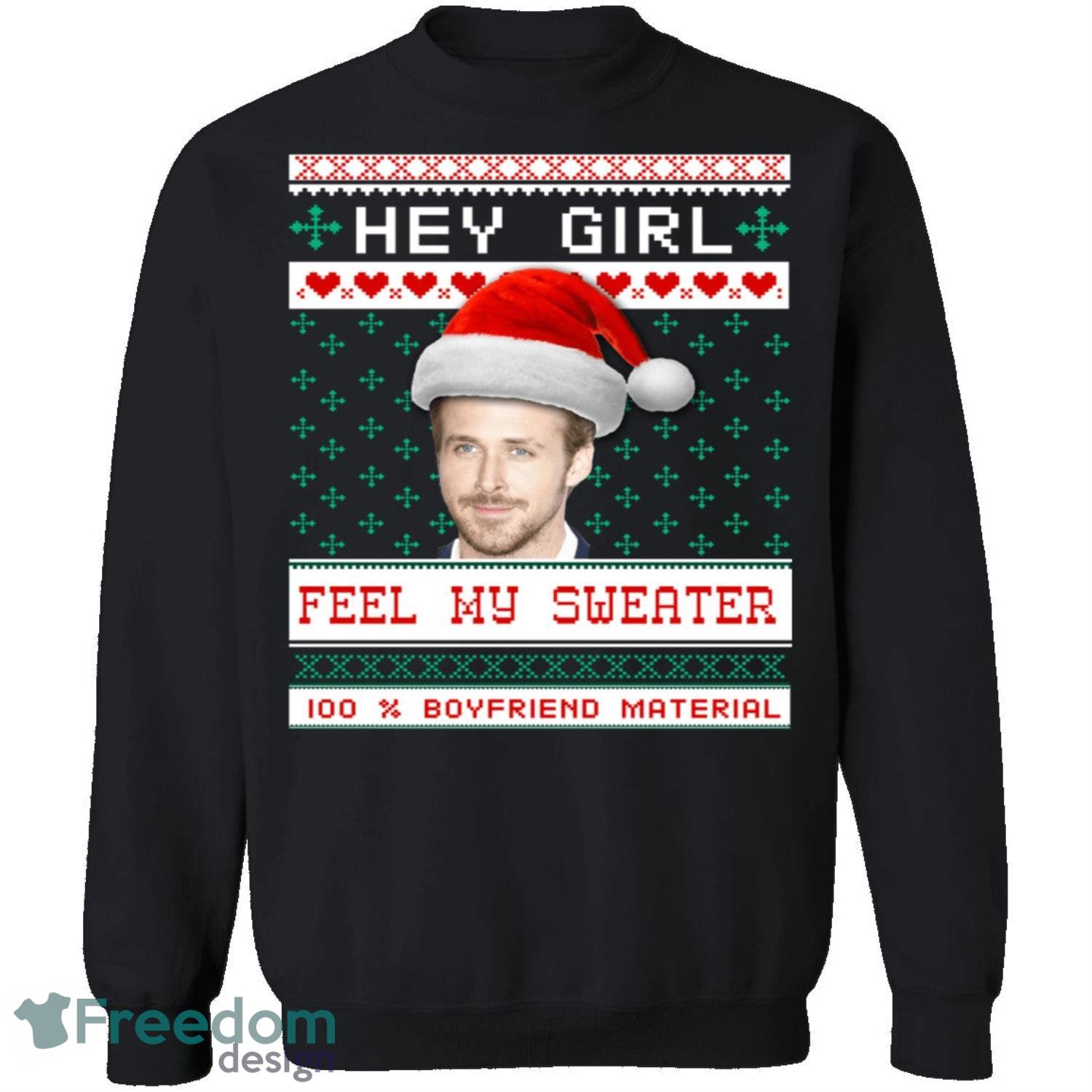 Feel My Sweater Knitting Pattern Ugly Christmas Sweatshirt - feel-my-sweater-knitting-pattern-ugly-christmas-sweatshirt-1