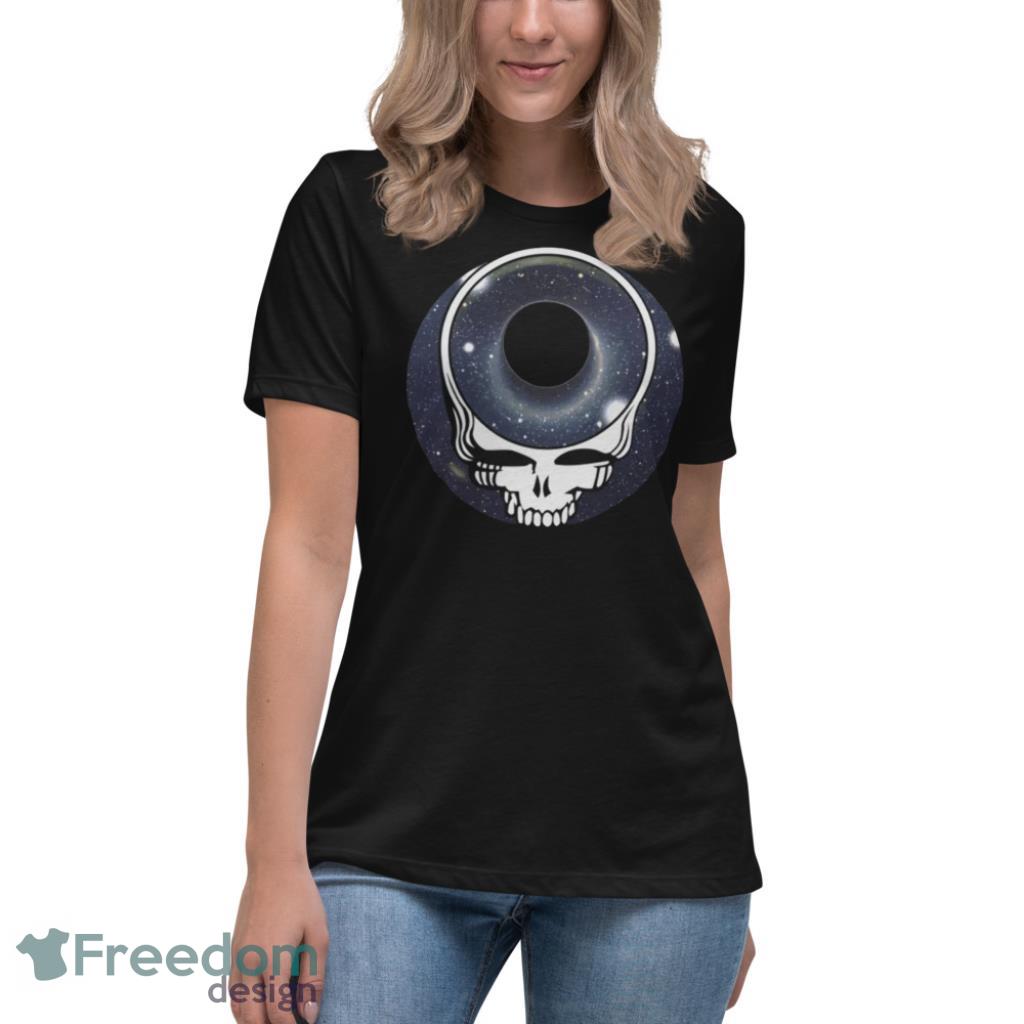 Grateful Dead Steal Your Face Galaxy T Shirt - Womens Relaxed Short Sleeve Jersey Tee Grateful Dead Steal Your Face Galaxy T Shirt - Womens Relaxed Short Sleeve Jersey Tee